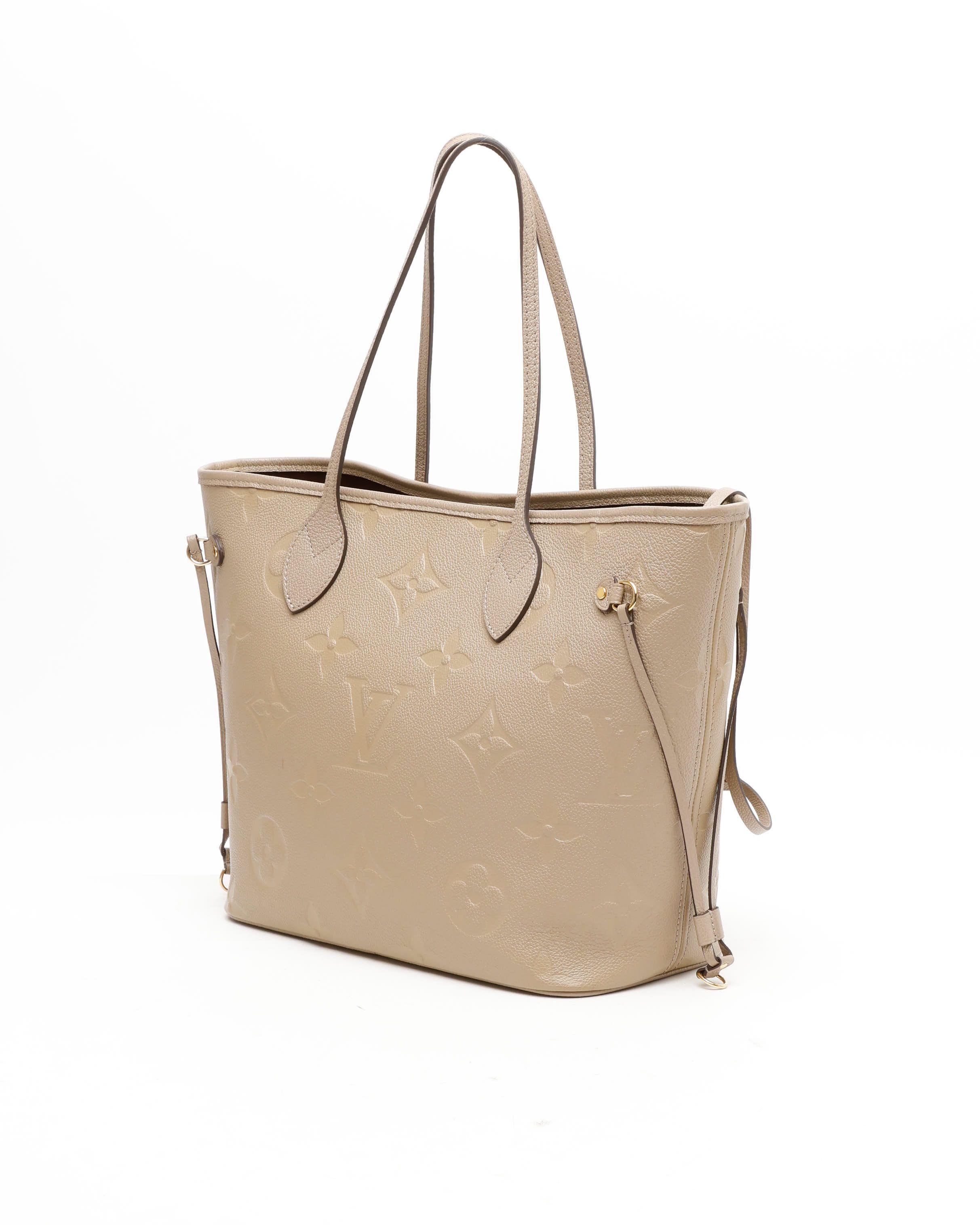 Pre-owned Louis Vuitton Neverfull Mm Empreinte Tote Bag