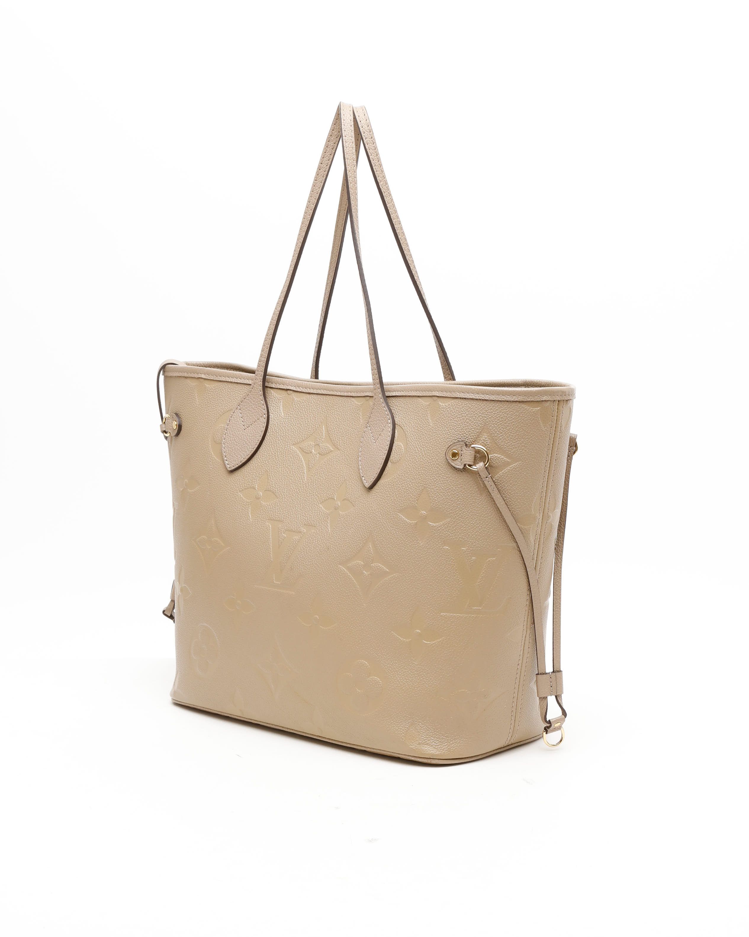 Pre-owned Louis Vuitton Neverfull Mm Empreinte Tote Bag