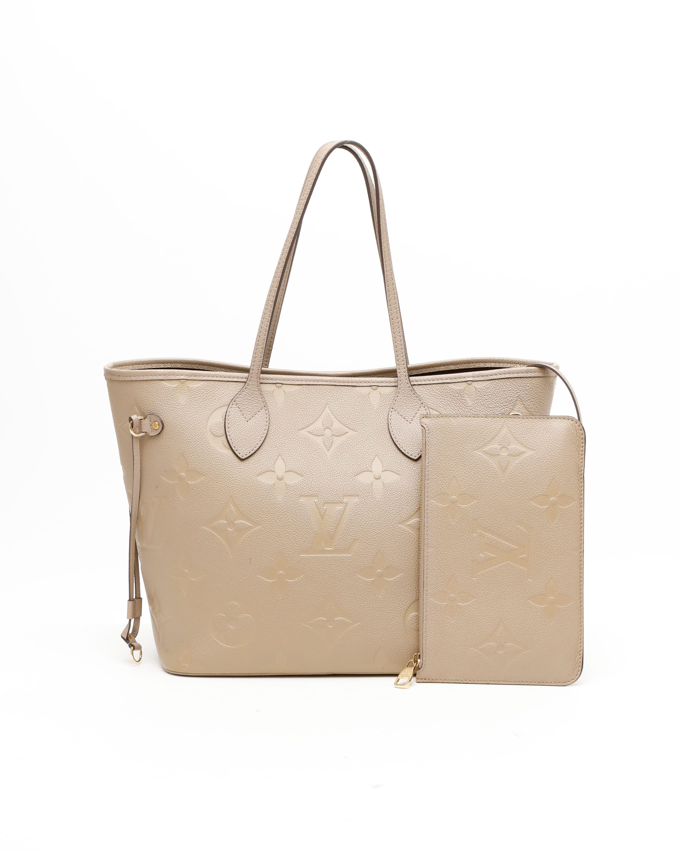 Pre-owned Louis Vuitton Neverfull Mm Empreinte Tote Bag