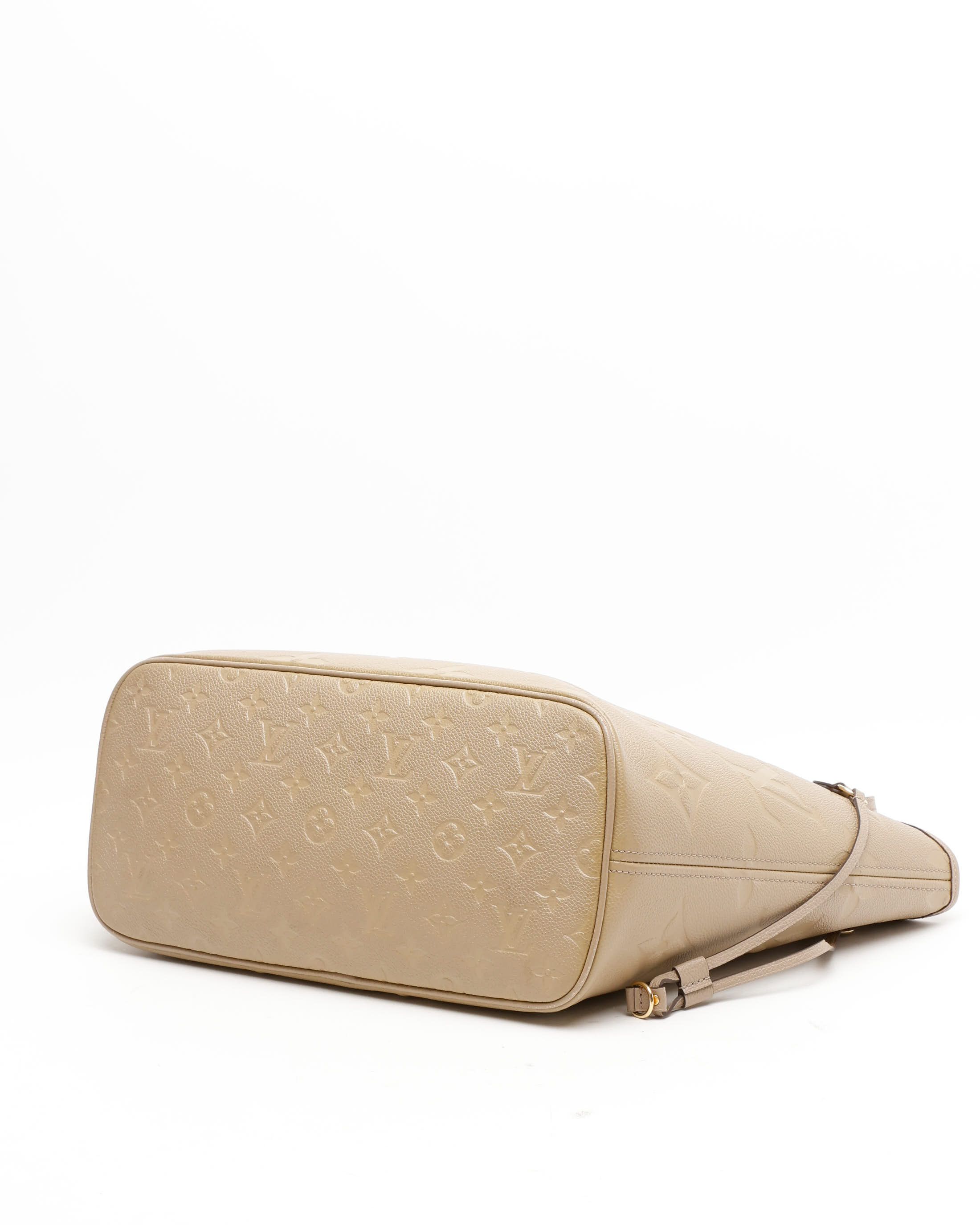 Pre-owned Louis Vuitton Neverfull Mm Empreinte Tote Bag