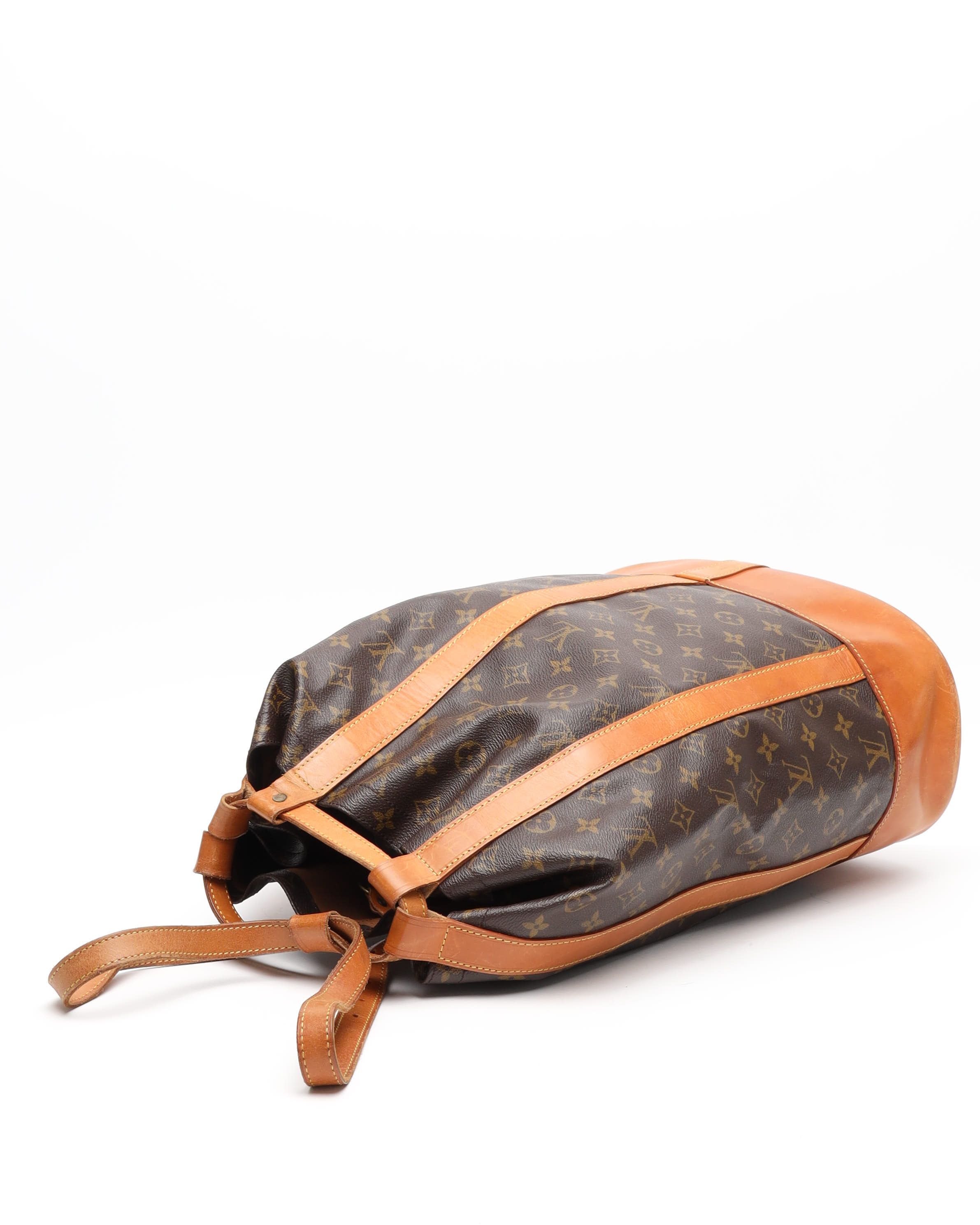Pre-owned Louis Vuitton Monogram Randonnée Gm Bag