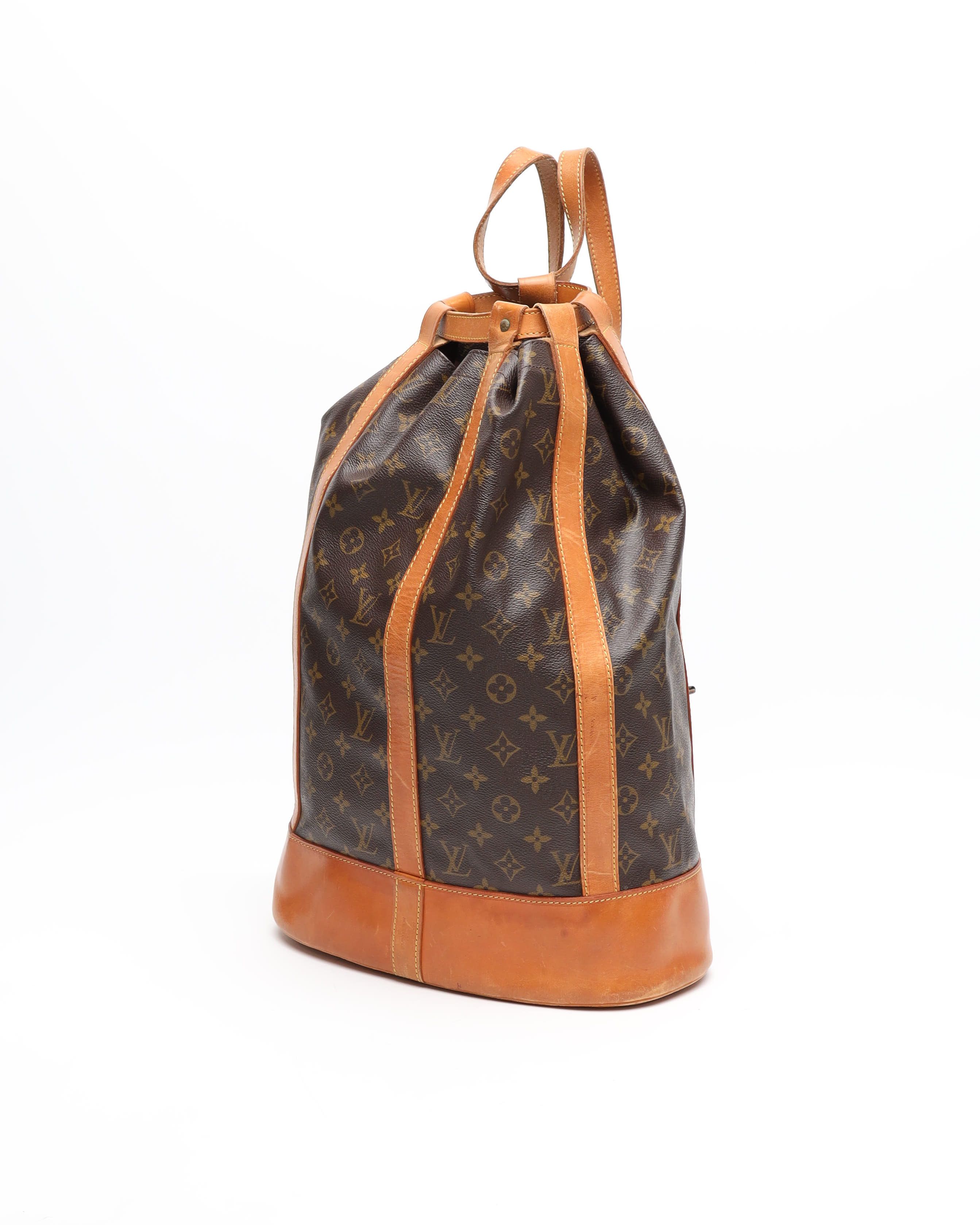 Pre-owned Louis Vuitton Monogram Randonnée Gm Bag