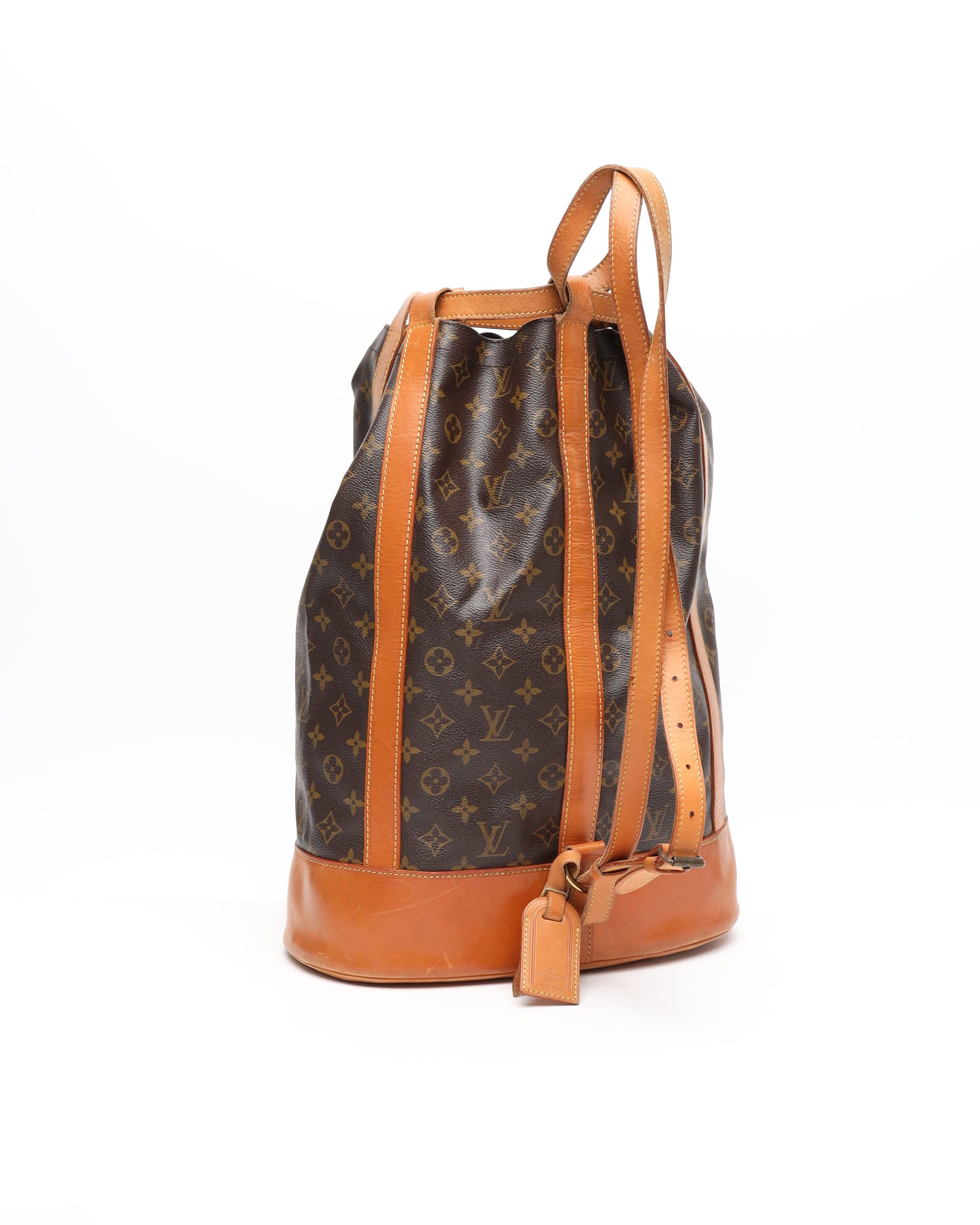 Pre-owned Louis Vuitton Monogram Randonnée Gm Bag