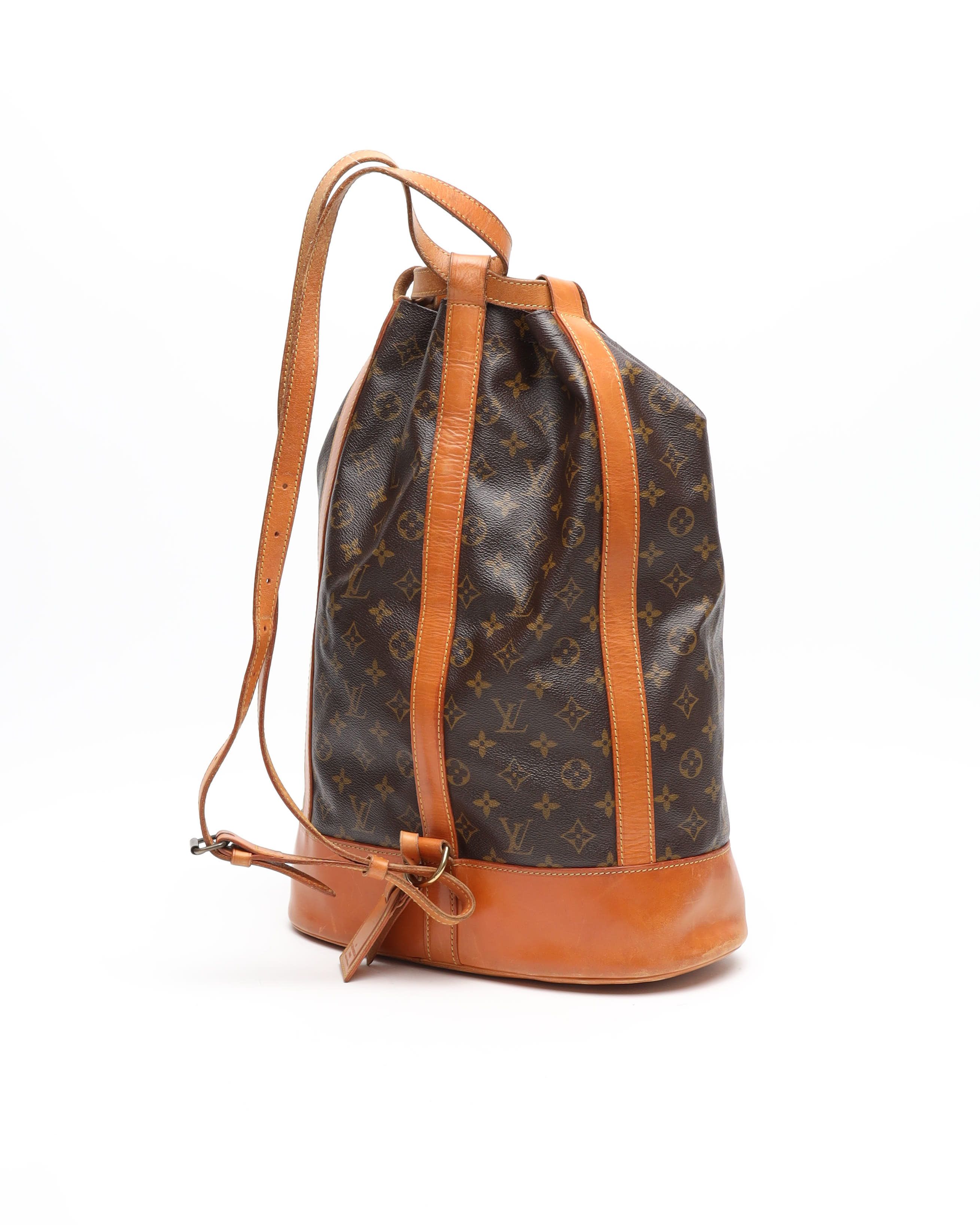 Pre-owned Louis Vuitton Monogram Randonnée Gm Bag