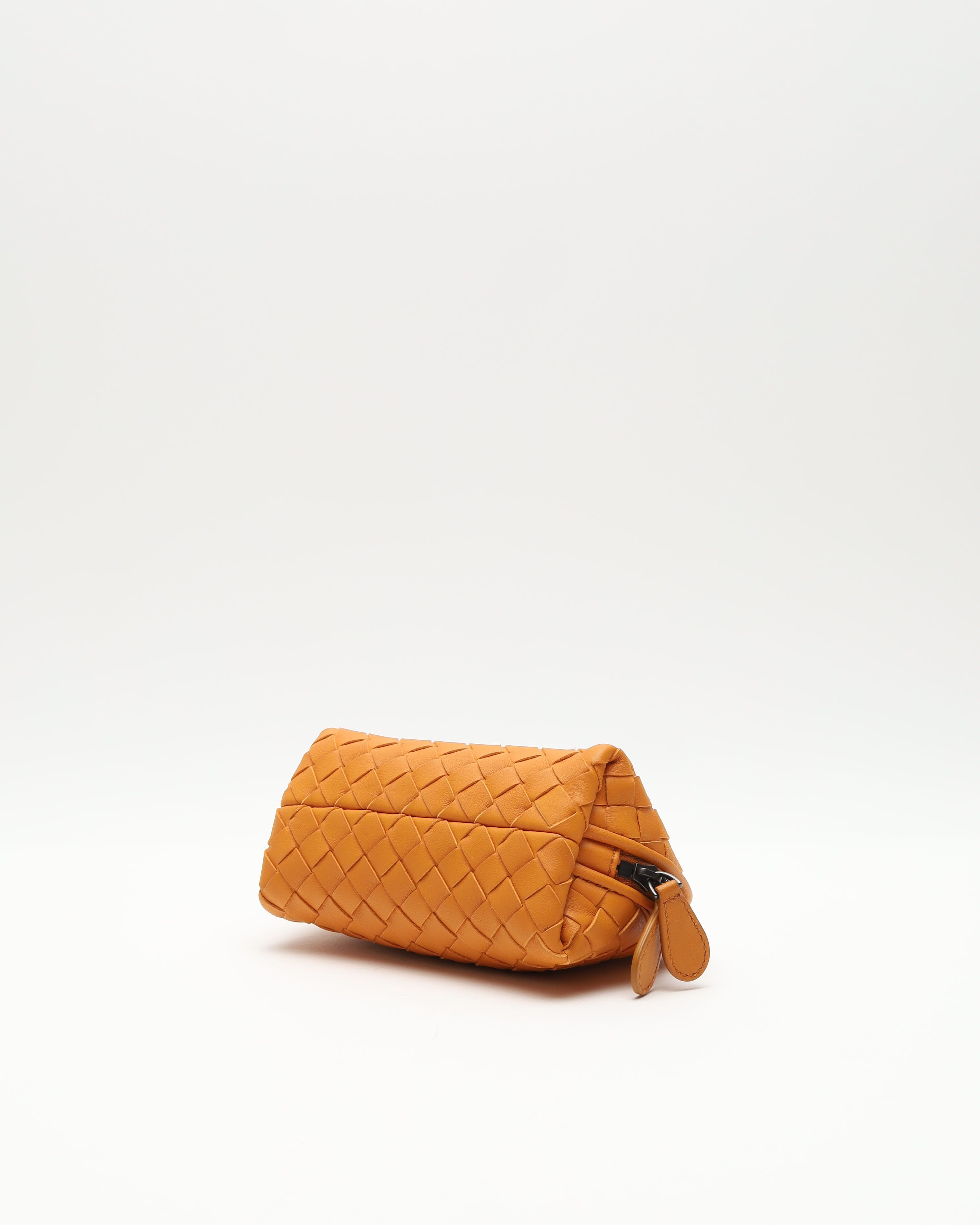 Bottega Veneta Intrecciato Leather Toiletry Pouch