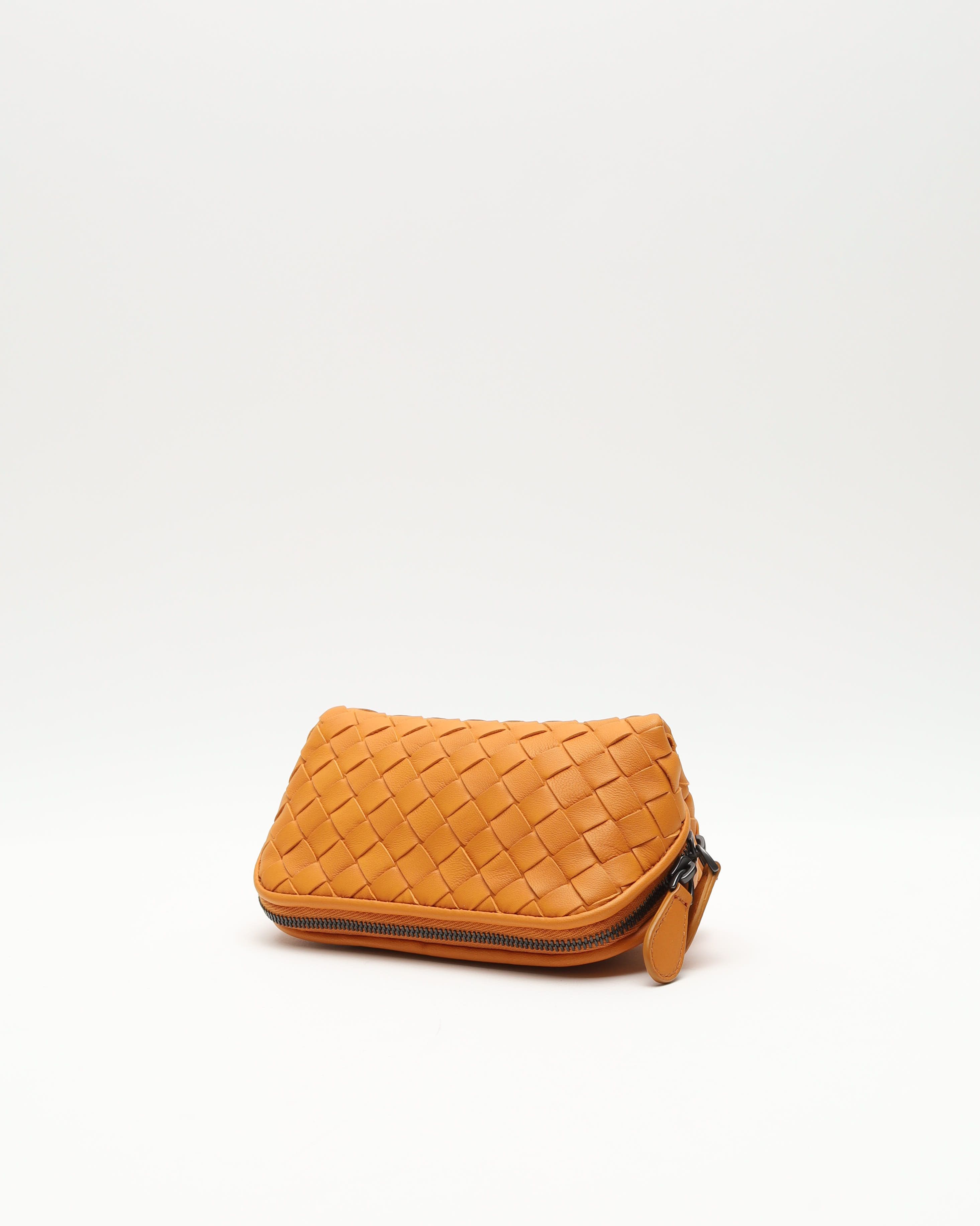 Bottega Veneta Intrecciato Leather Toiletry Pouch