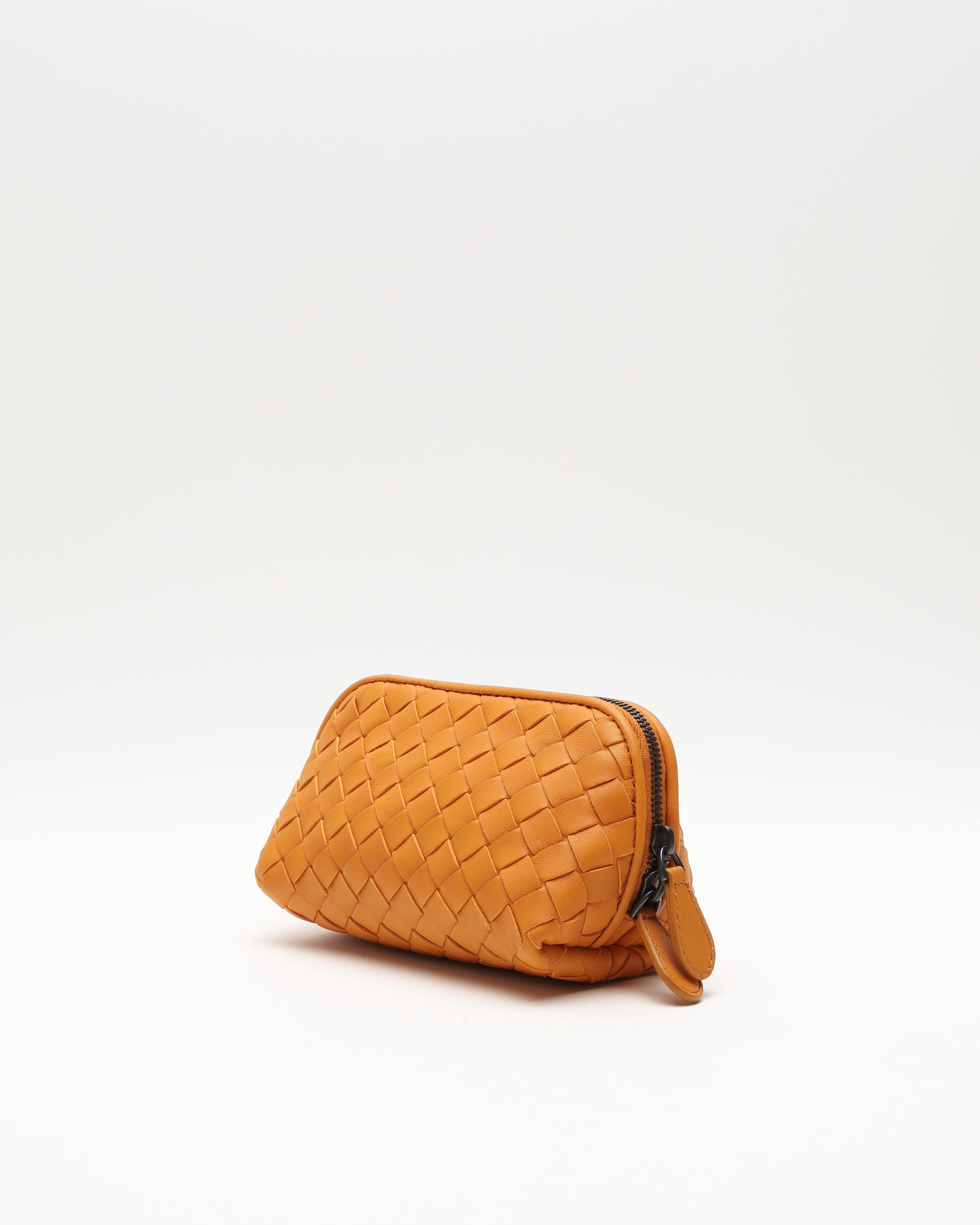 Bottega Veneta Intrecciato Leather Toiletry Pouch
