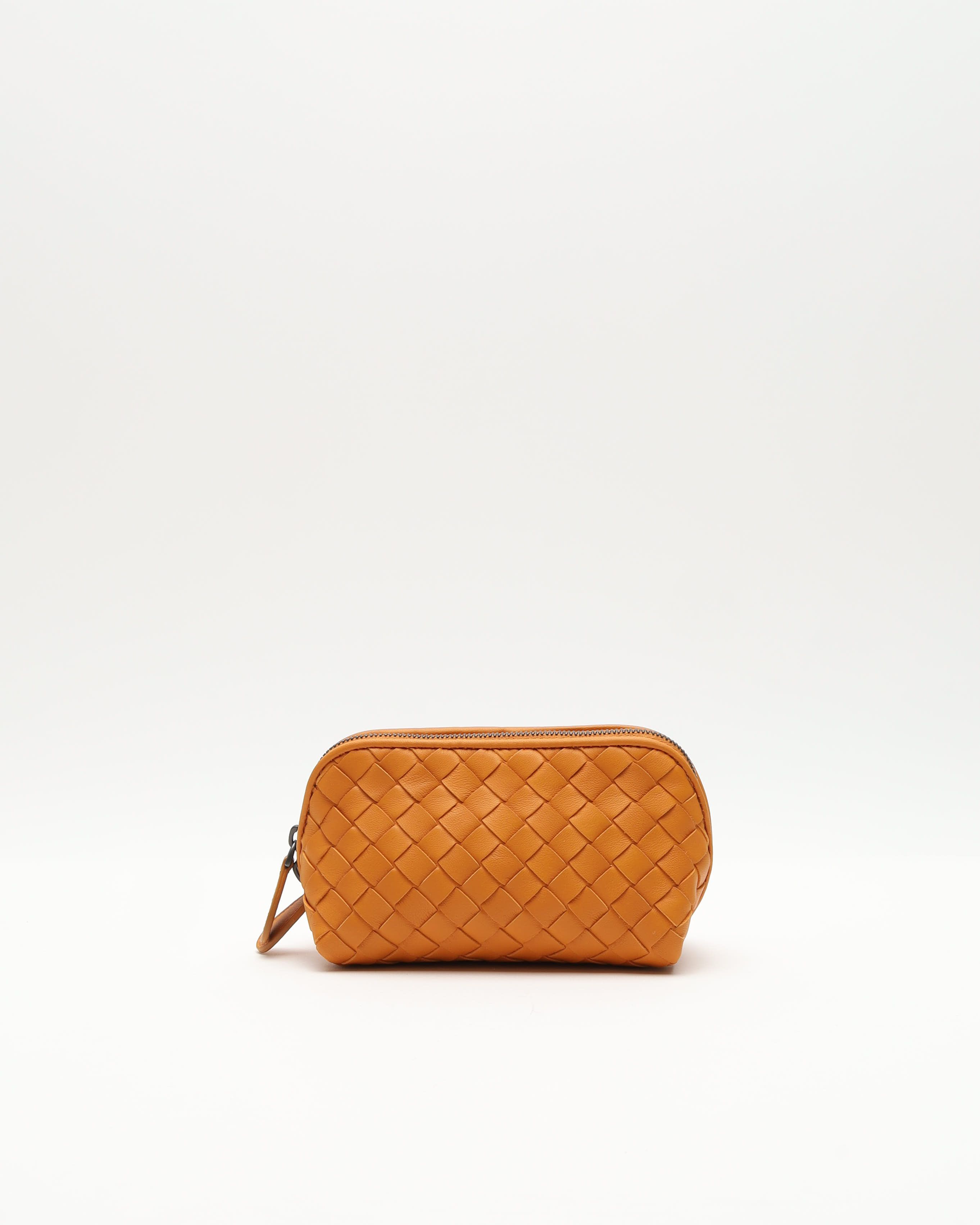 Bottega Veneta Intrecciato Leather Toiletry Pouch
