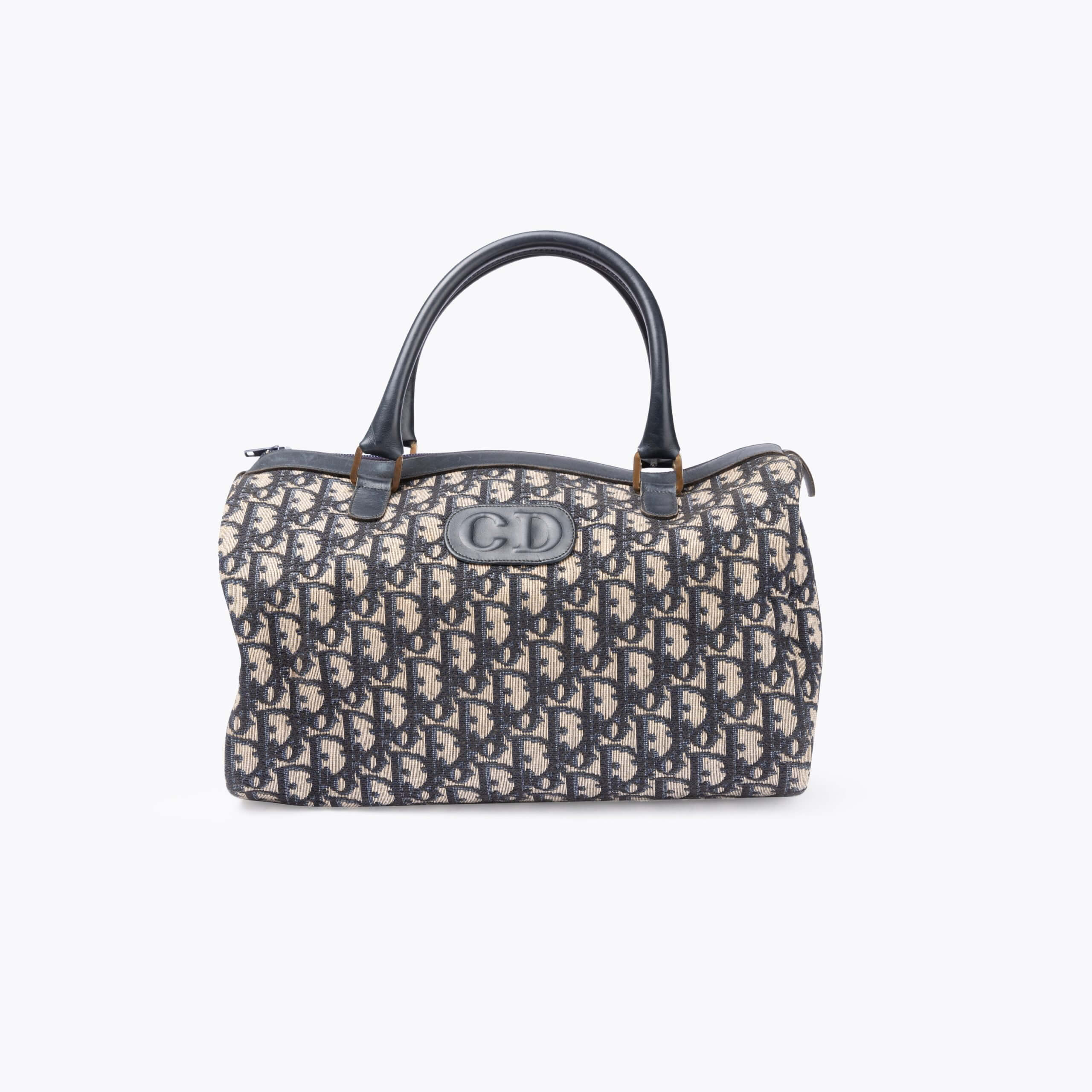 CHRISTIAN DIOR Diorissimo Bowling Handbag