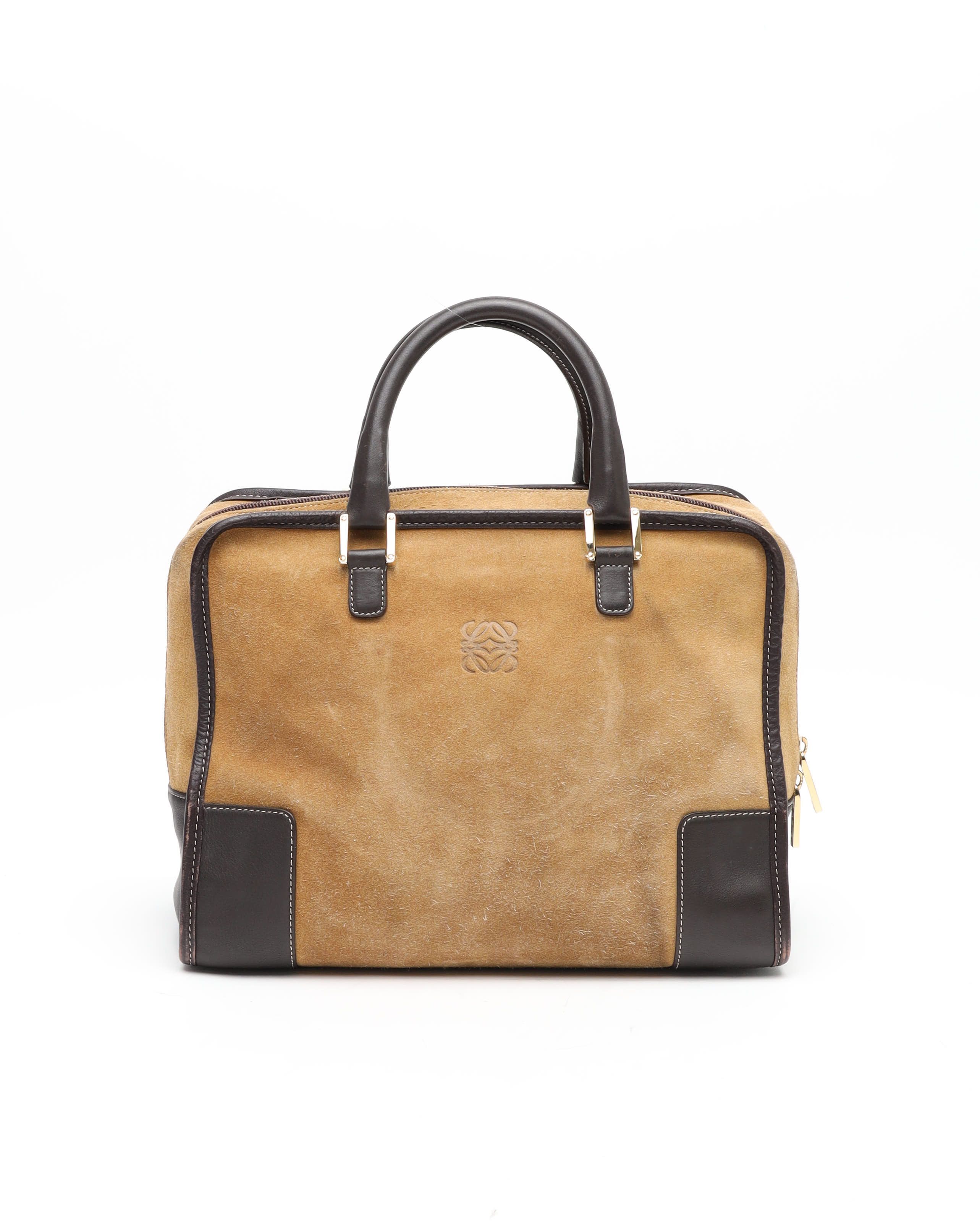 Loewe Suede Amazona Bag