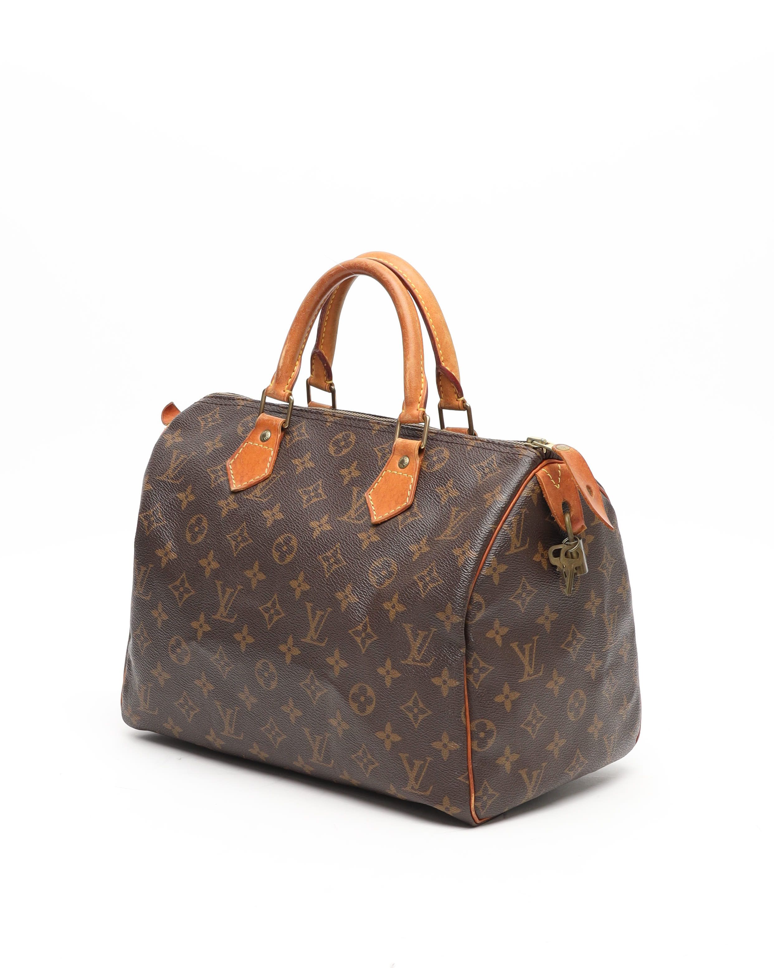 Pre-owned Louis Vuitton Monogram Speedy 30