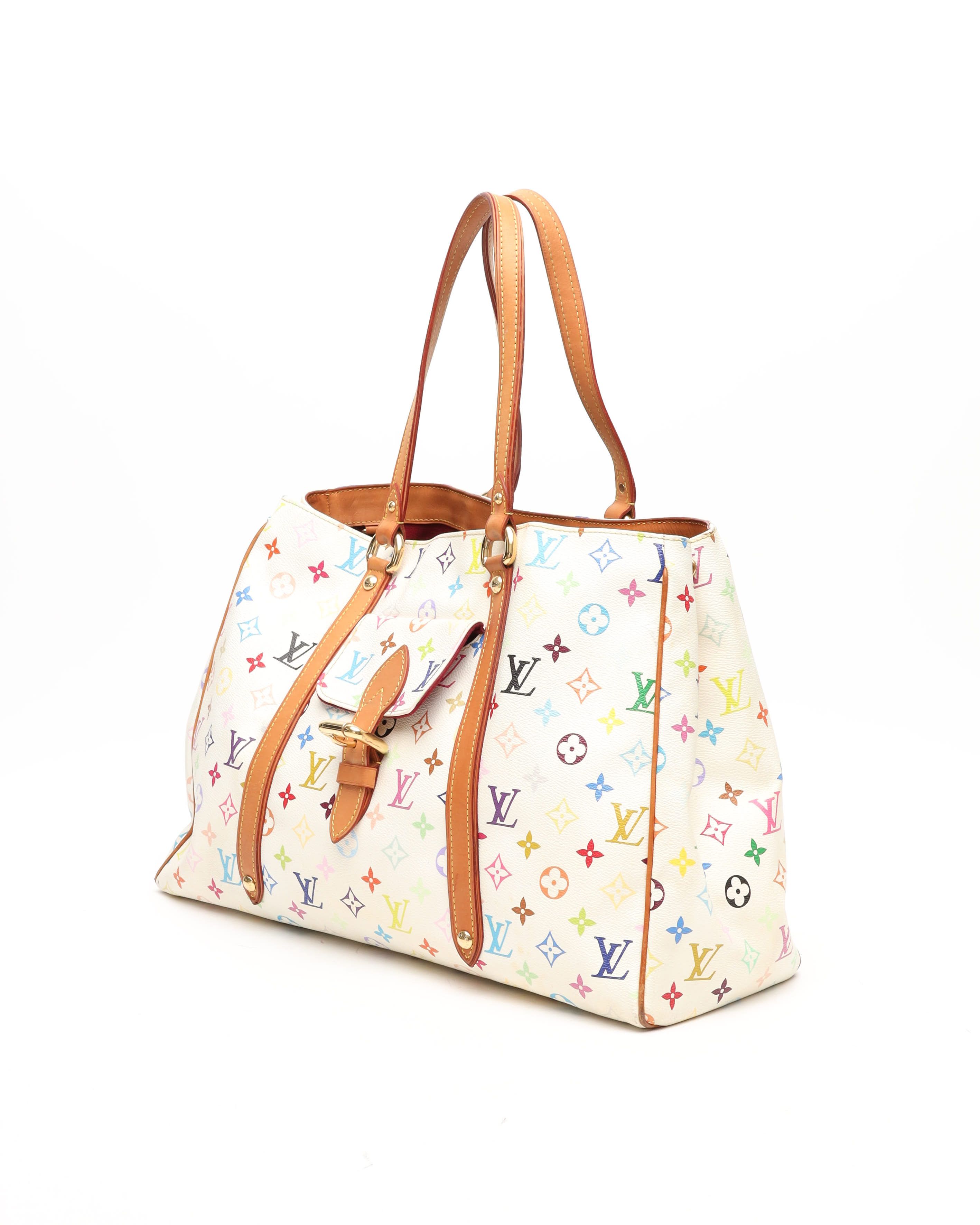 Pre-owned Louis Vuitton Murakami Aurelia Gm Tote Bag