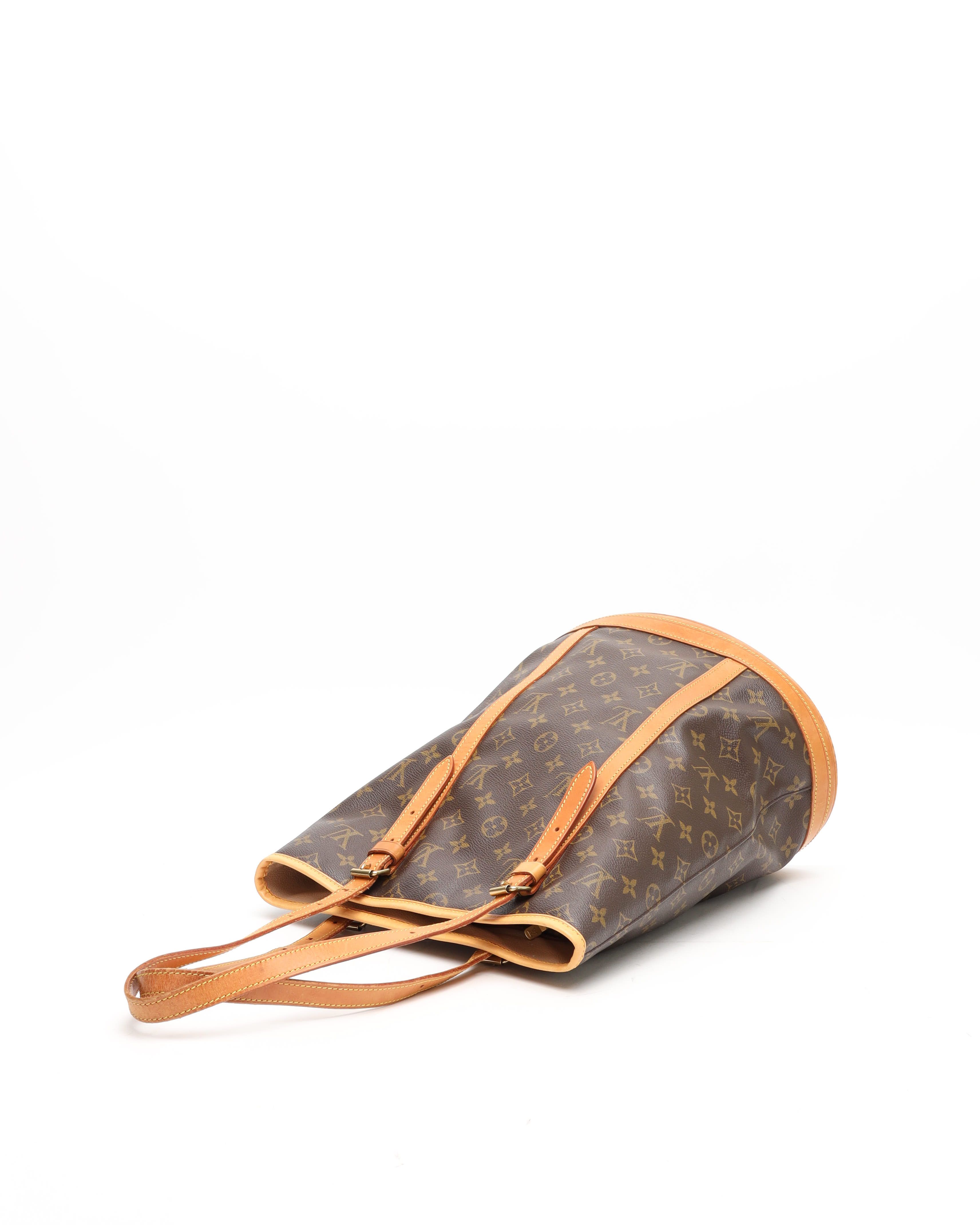 Pre-owned Louis Vuitton Monogram Bucket Gm Bag