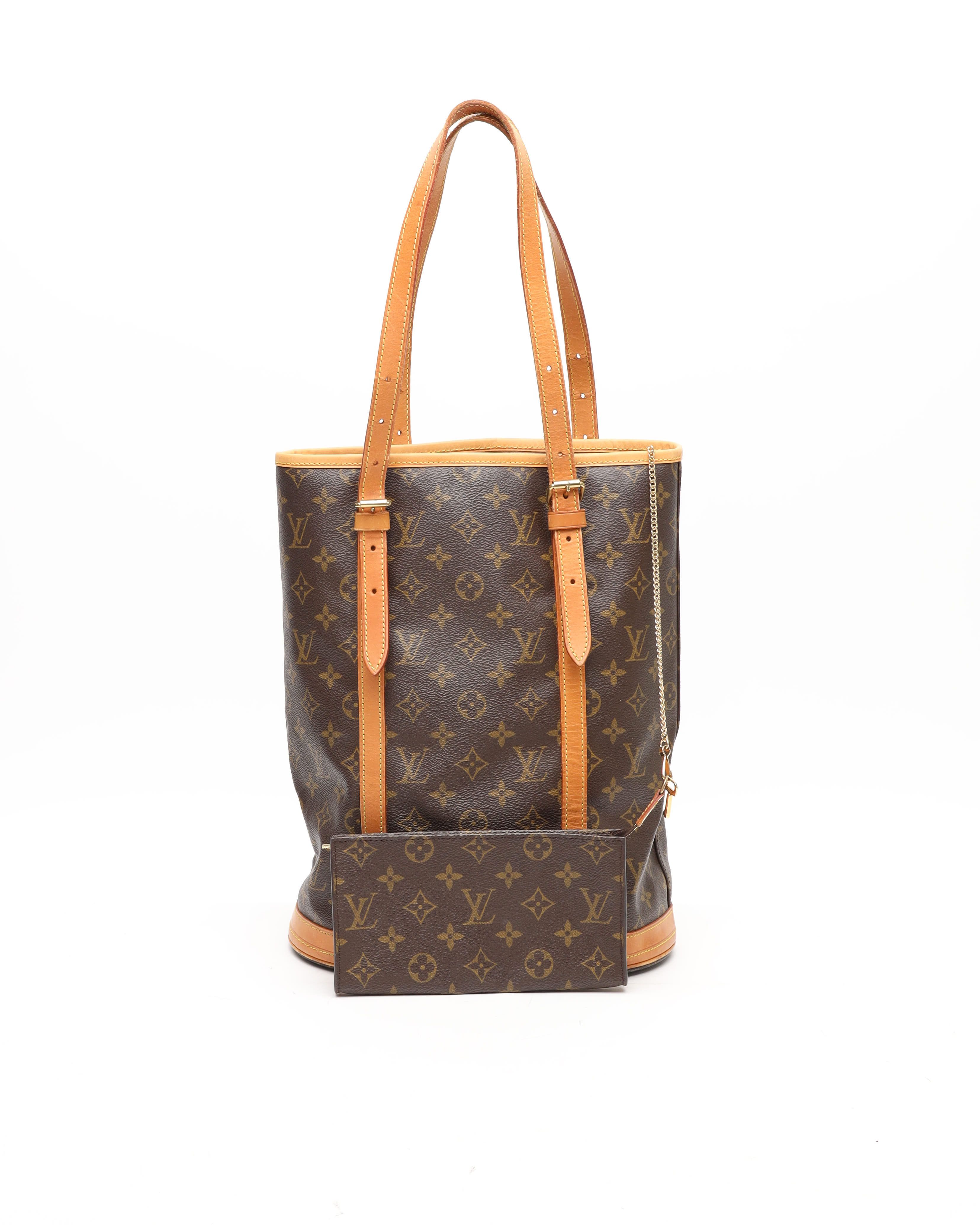 Pre-owned Louis Vuitton Monogram Bucket Gm Bag
