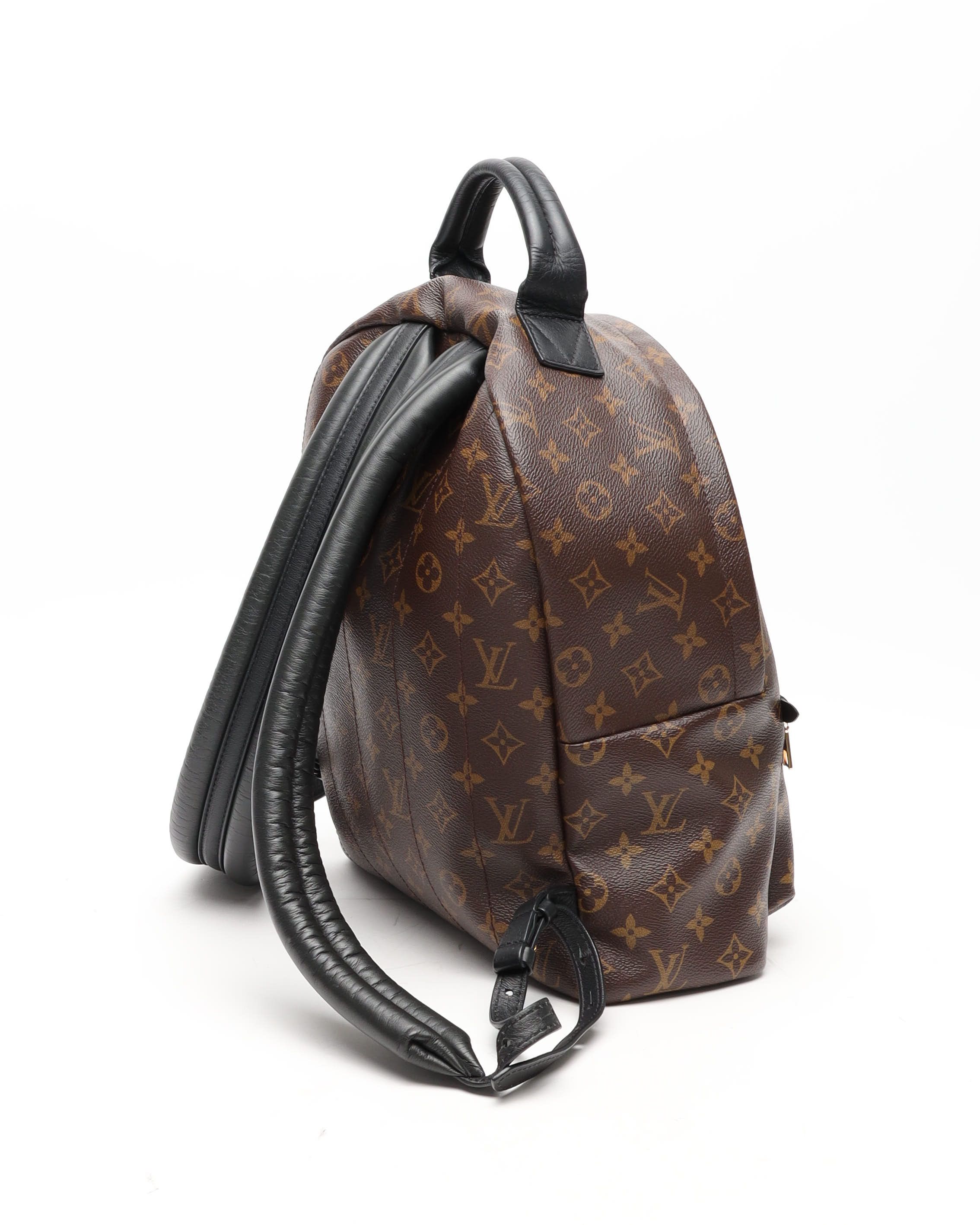 Pre-owned Louis Vuitton Monogram Palm Springs Mm Backpack