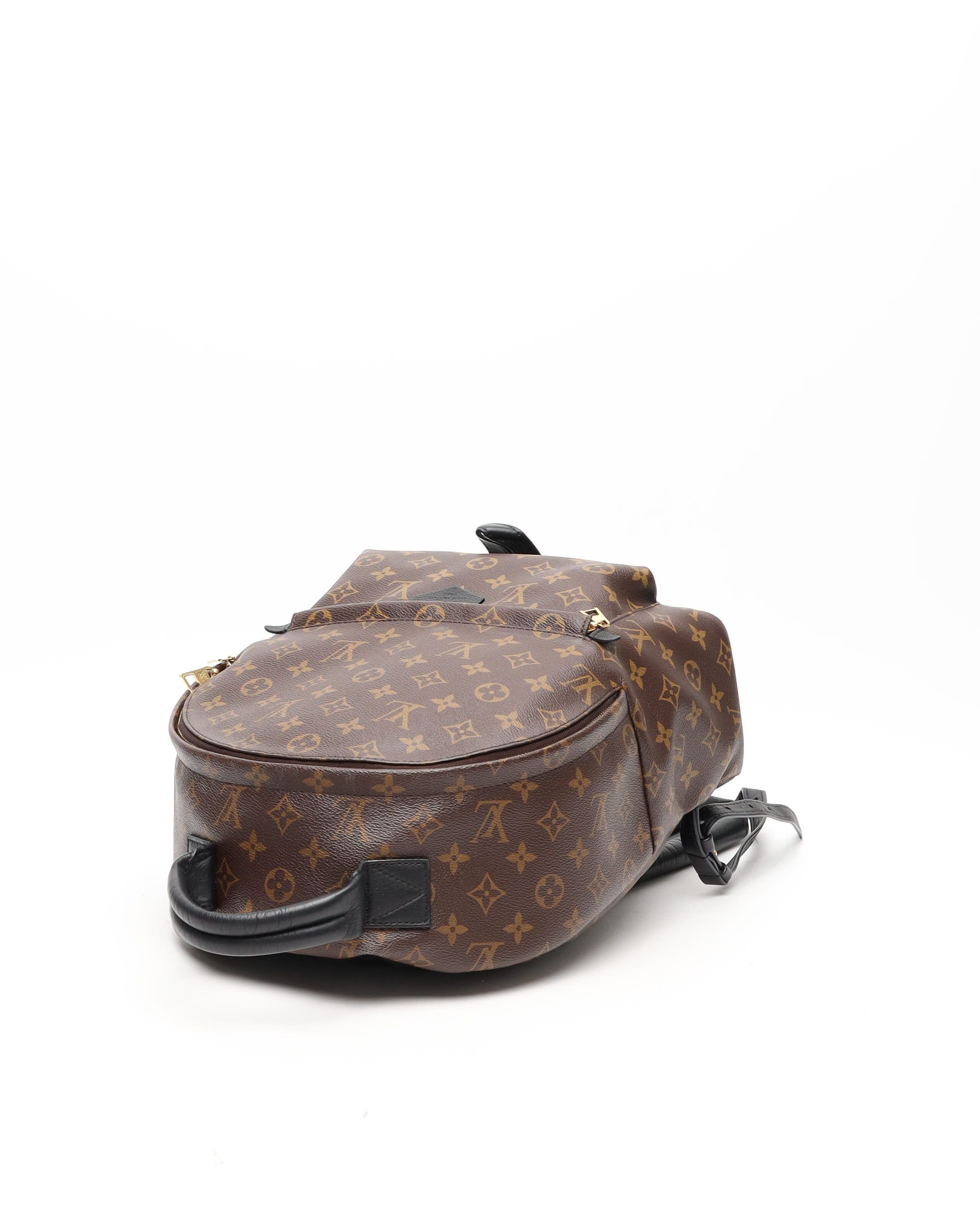 Pre-owned Louis Vuitton Monogram Palm Springs Mm Backpack