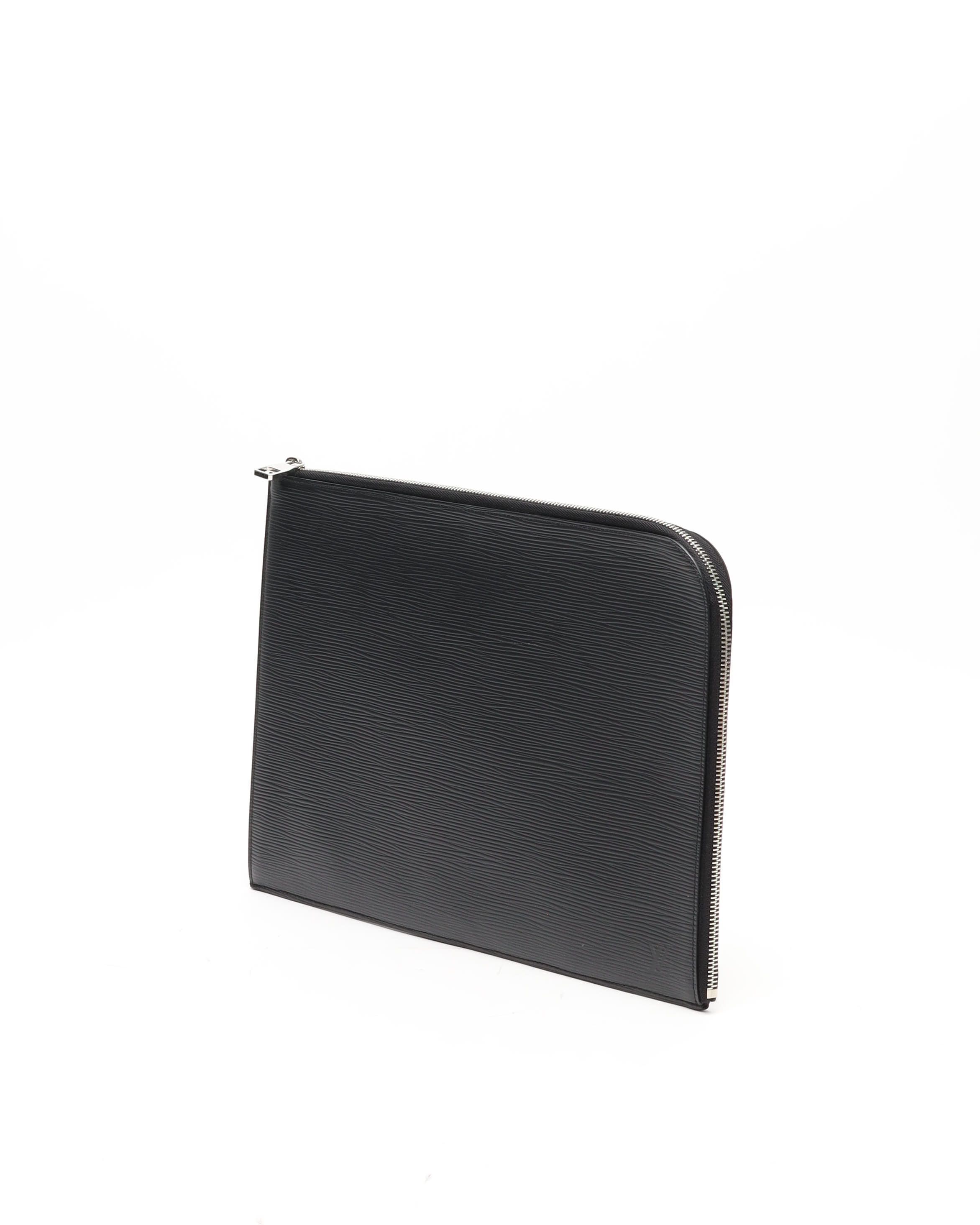 Pre-owned Louis Vuitton Epi Nm Pochette Jour Gm Folder