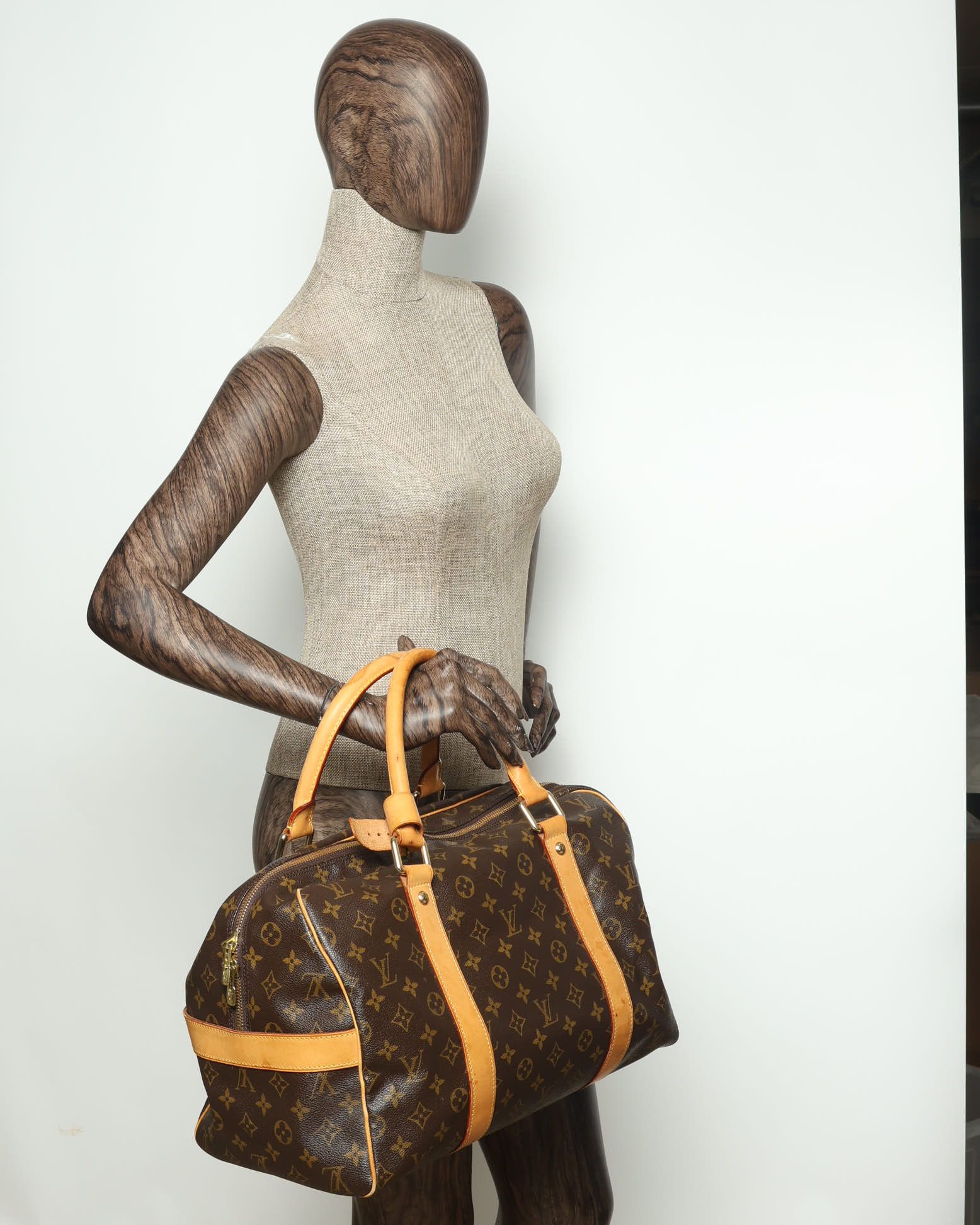 Pre-owned Louis Vuitton Monogram Carryall Weekendbag