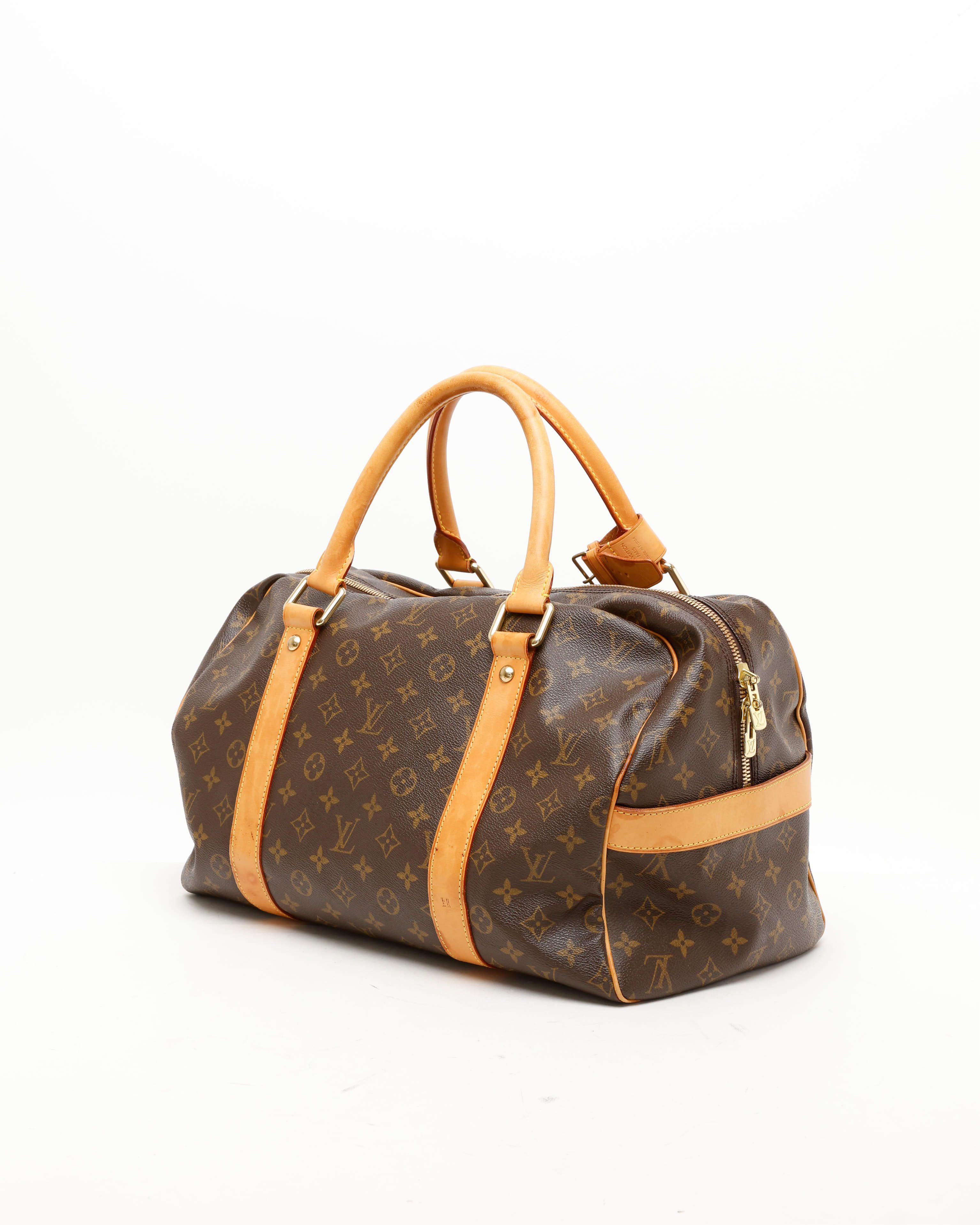 Pre-owned Louis Vuitton Monogram Carryall Weekendbag