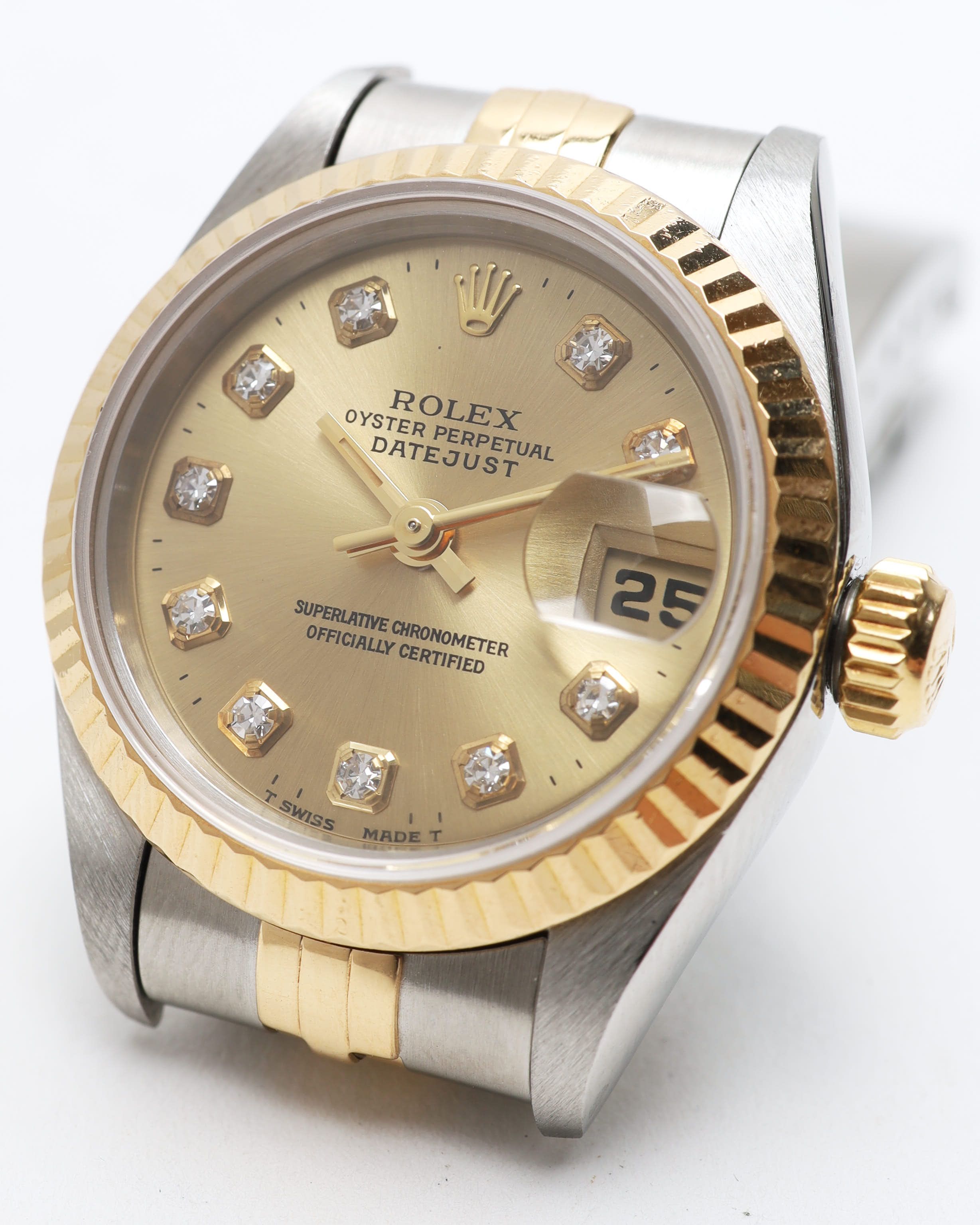 Rolex Lady-datejust 26mm Ref 69173 Diamond Dial 1995 Watch
