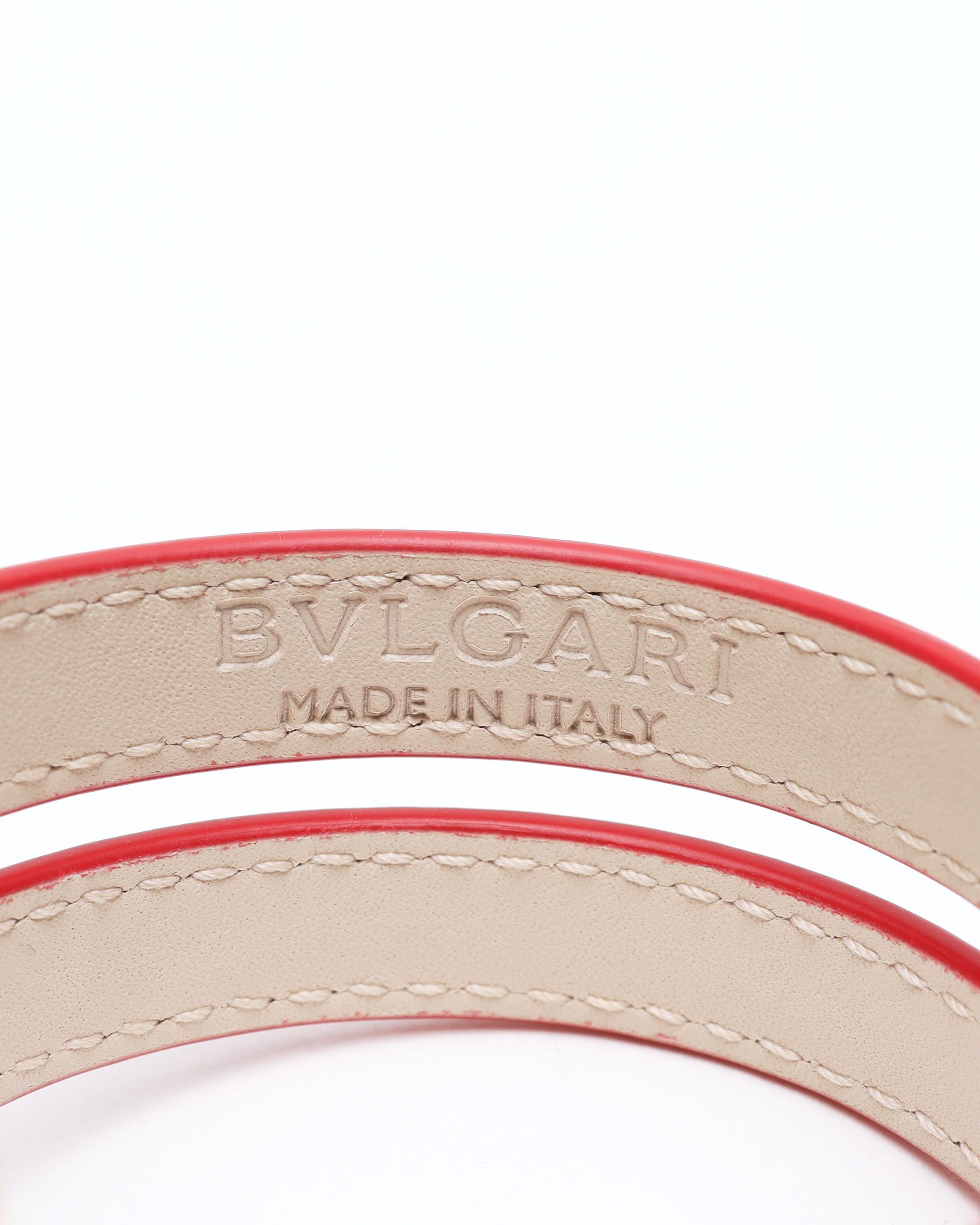 Bvlgari Serpenti Forever Leather Bracelet