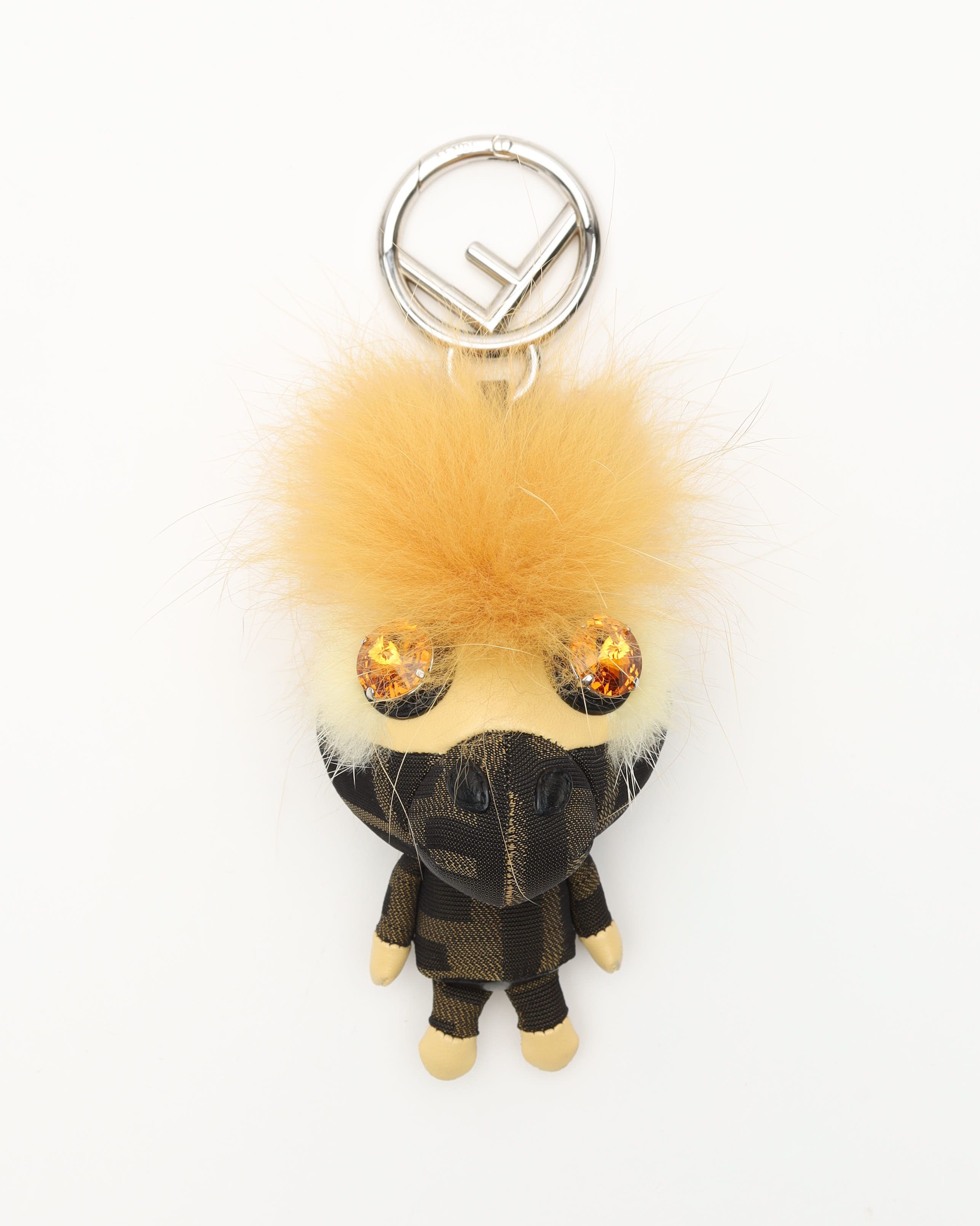 Fendi Zucca Space Monkey Bag Charm