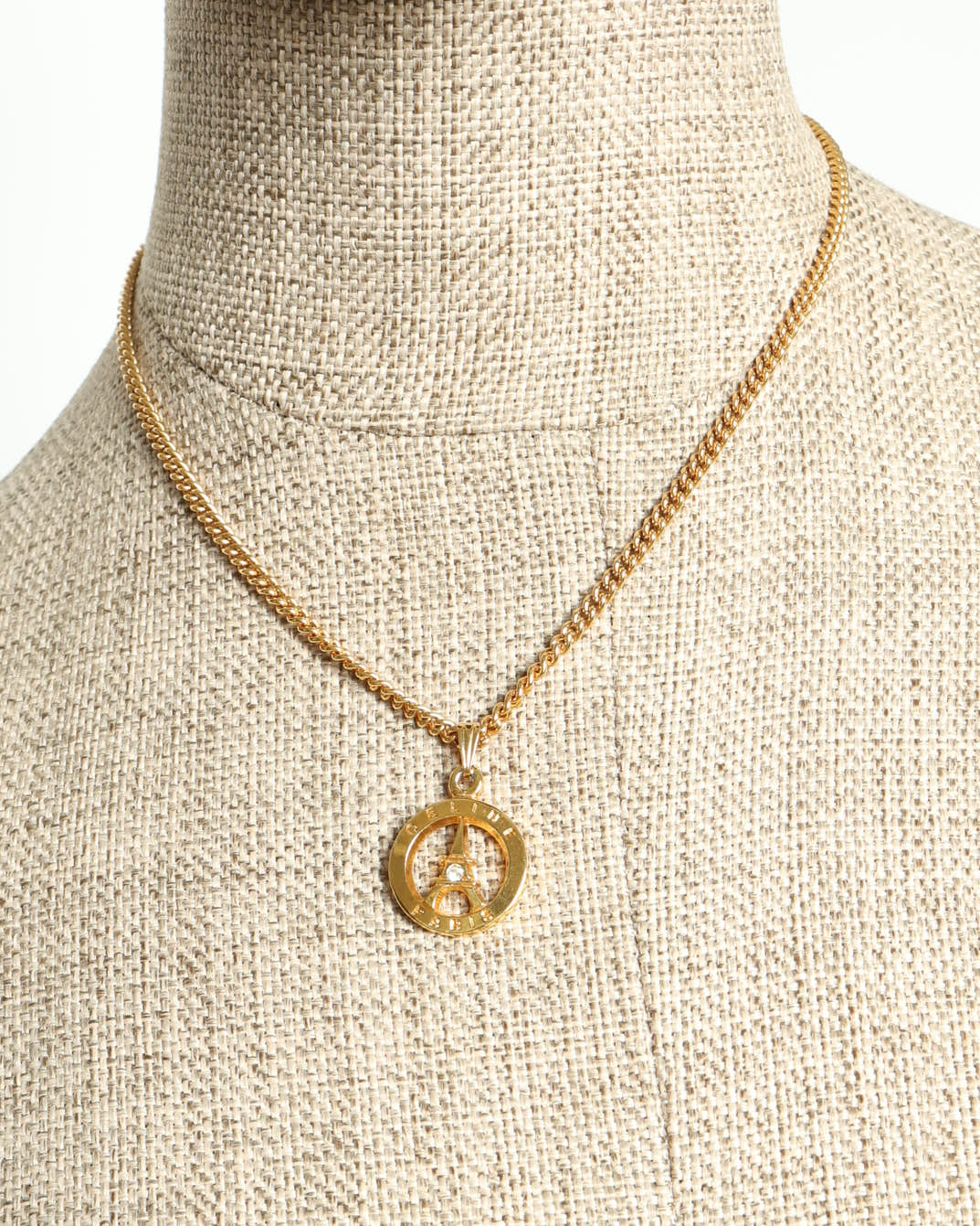 Celine Céline Eiffel Tower Necklace