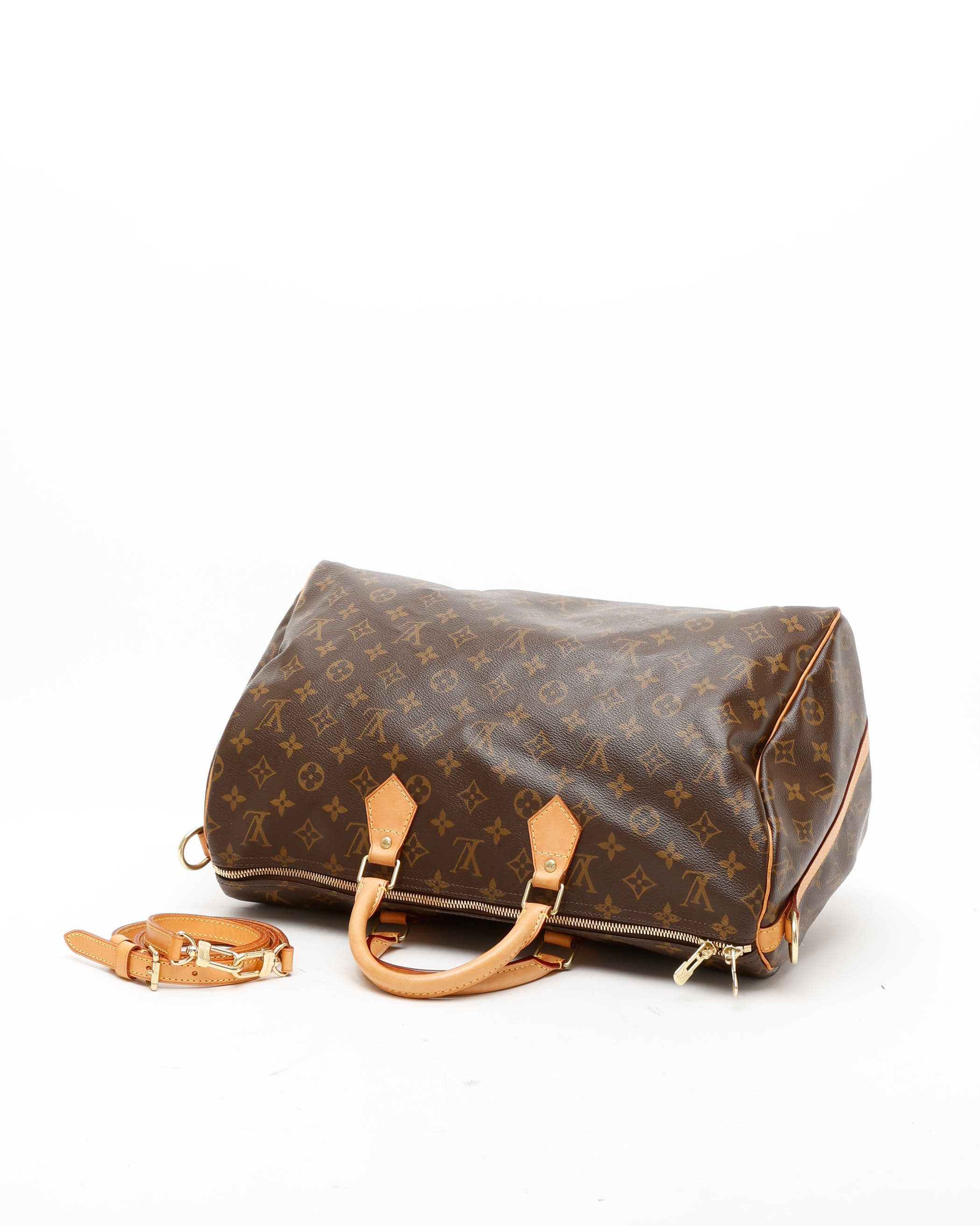 Pre-owned Louis Vuitton Monogram Speedy Bandoulière 40 Bag