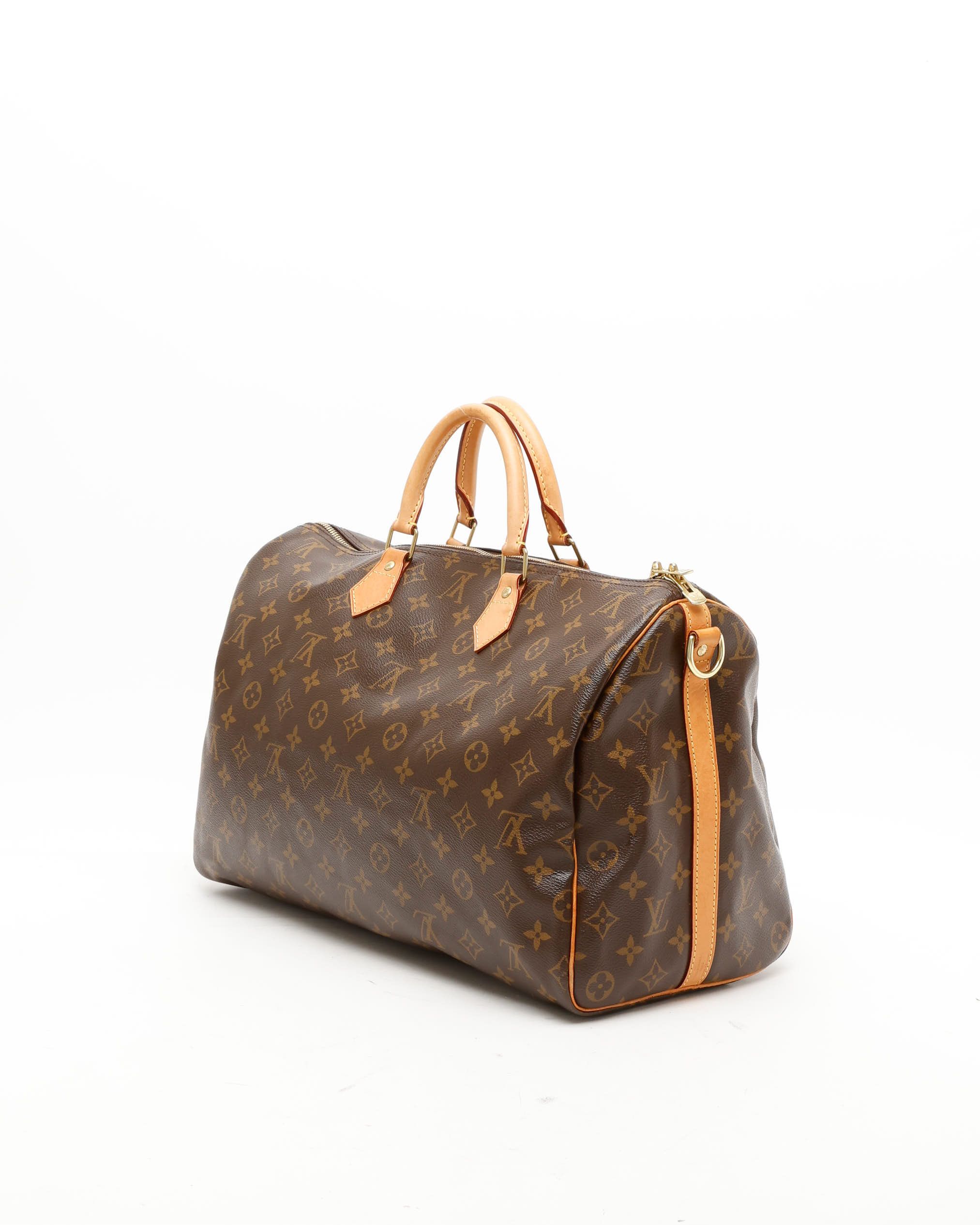 Pre-owned Louis Vuitton Monogram Speedy Bandoulière 40 Bag