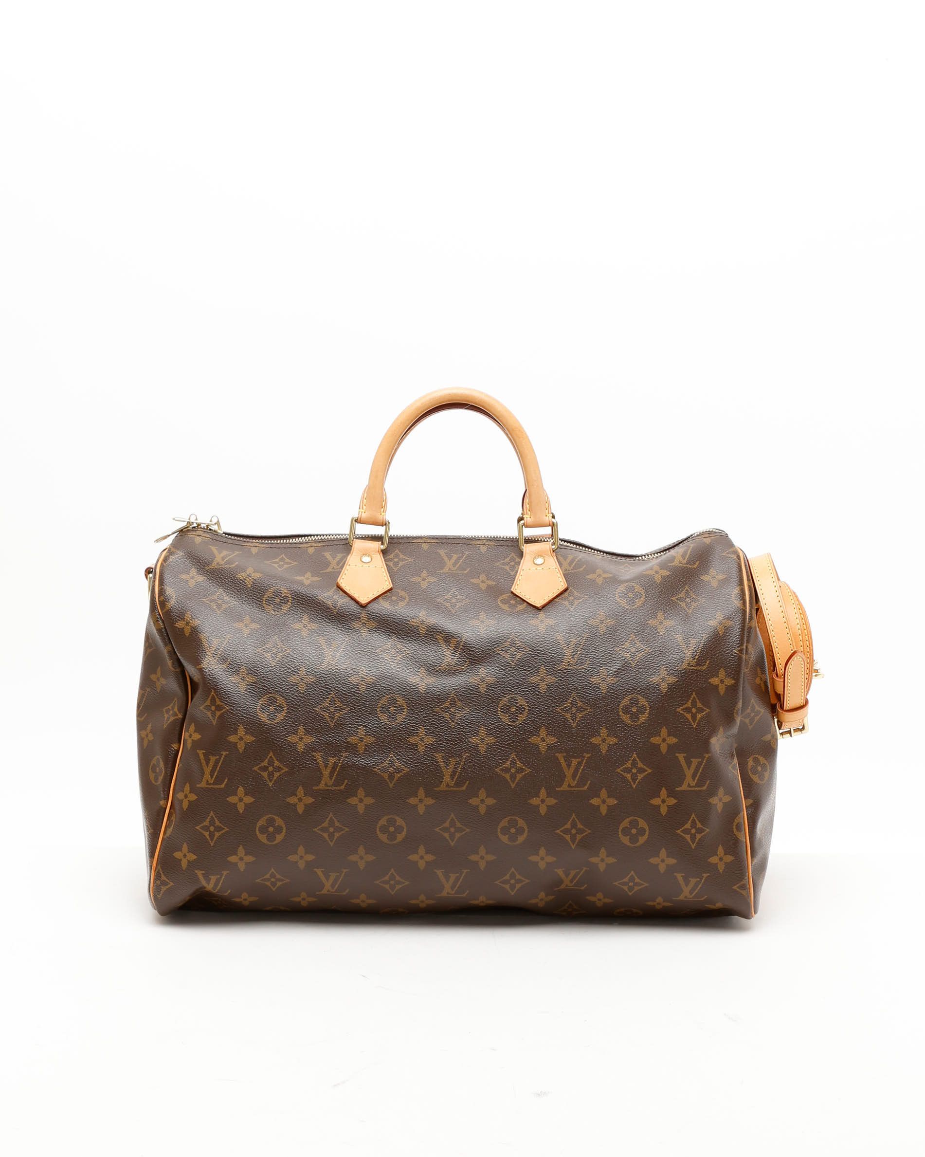 Pre-owned Louis Vuitton Monogram Speedy Bandoulière 40 Bag