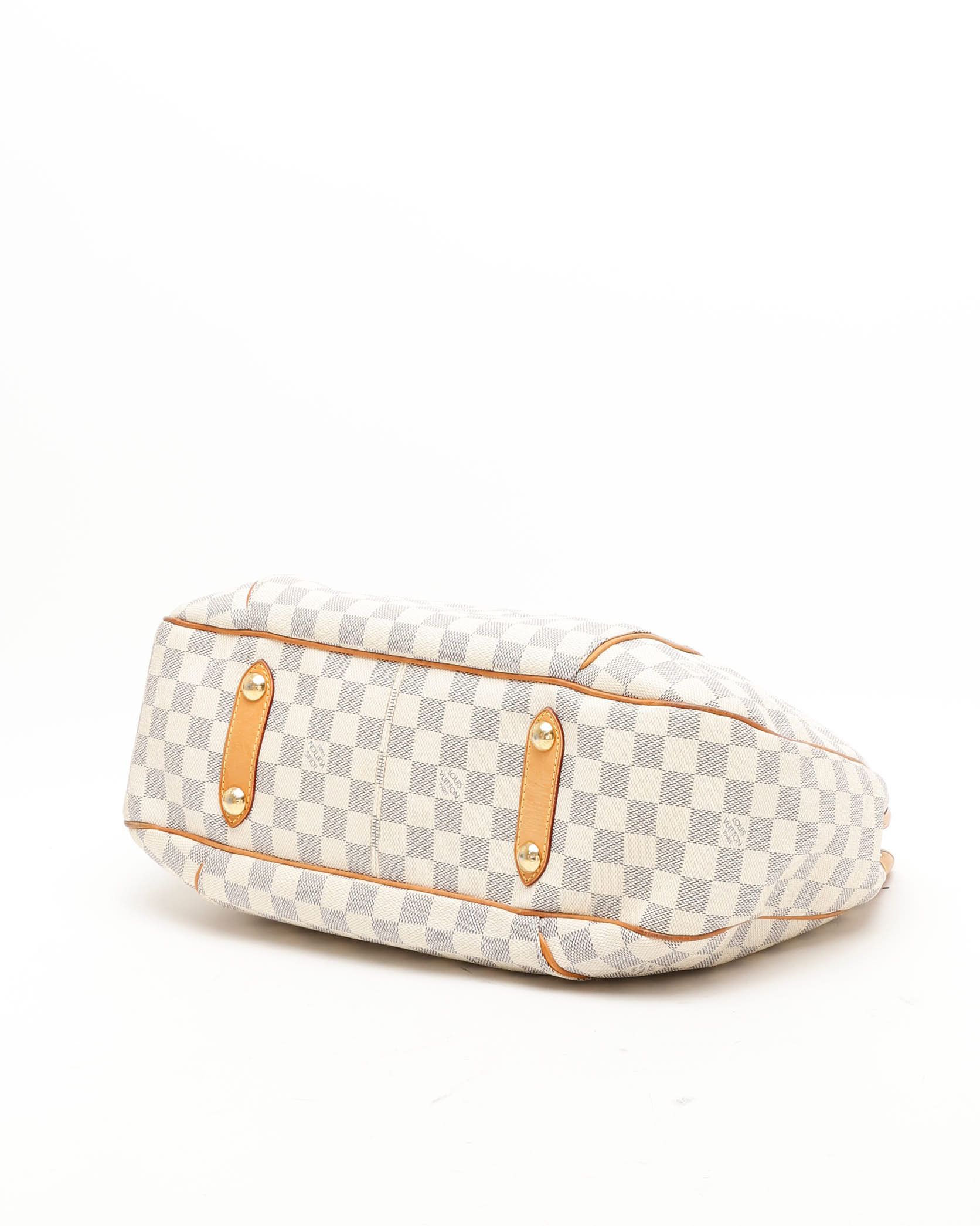 Pre-owned Louis Vuitton Damier Azur Galliera Pm Bag