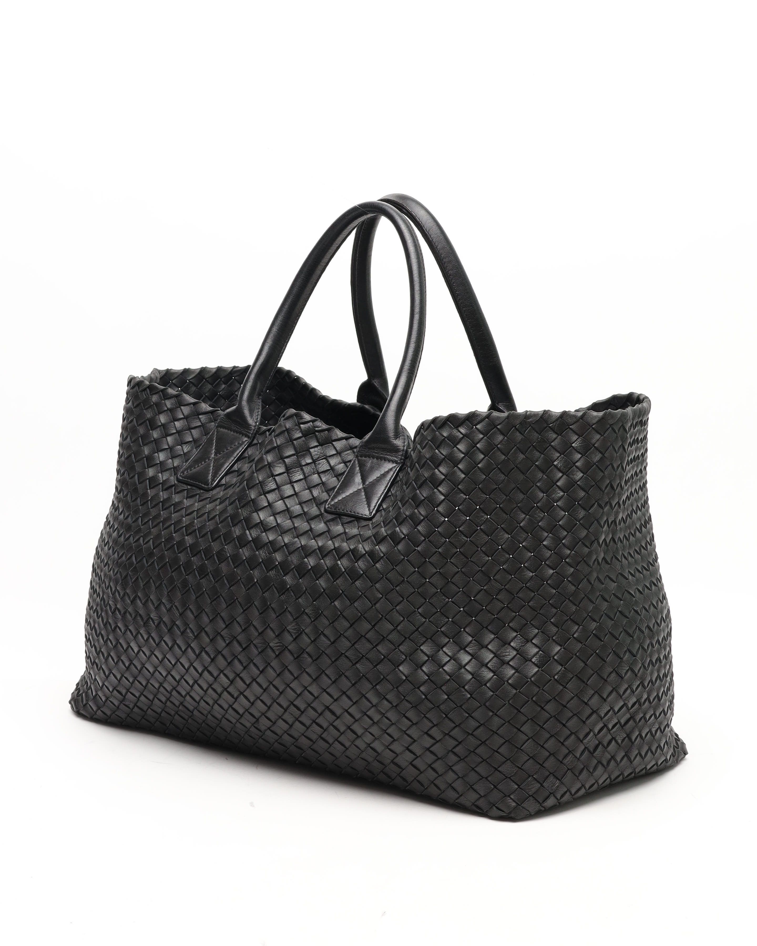 Bottega Veneta Intrecciato Cabat Gm Tote Bag