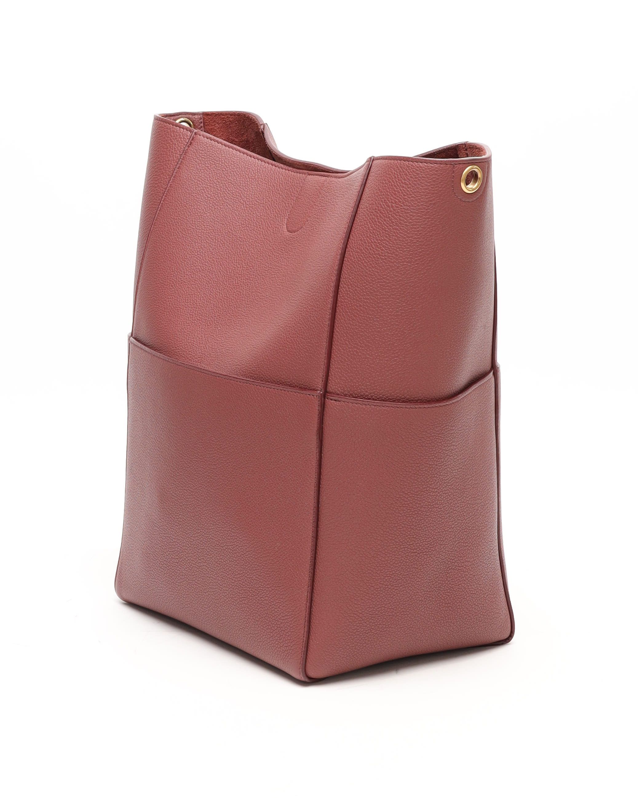 Celine Céline Large Sangle Seau Bucket Bag