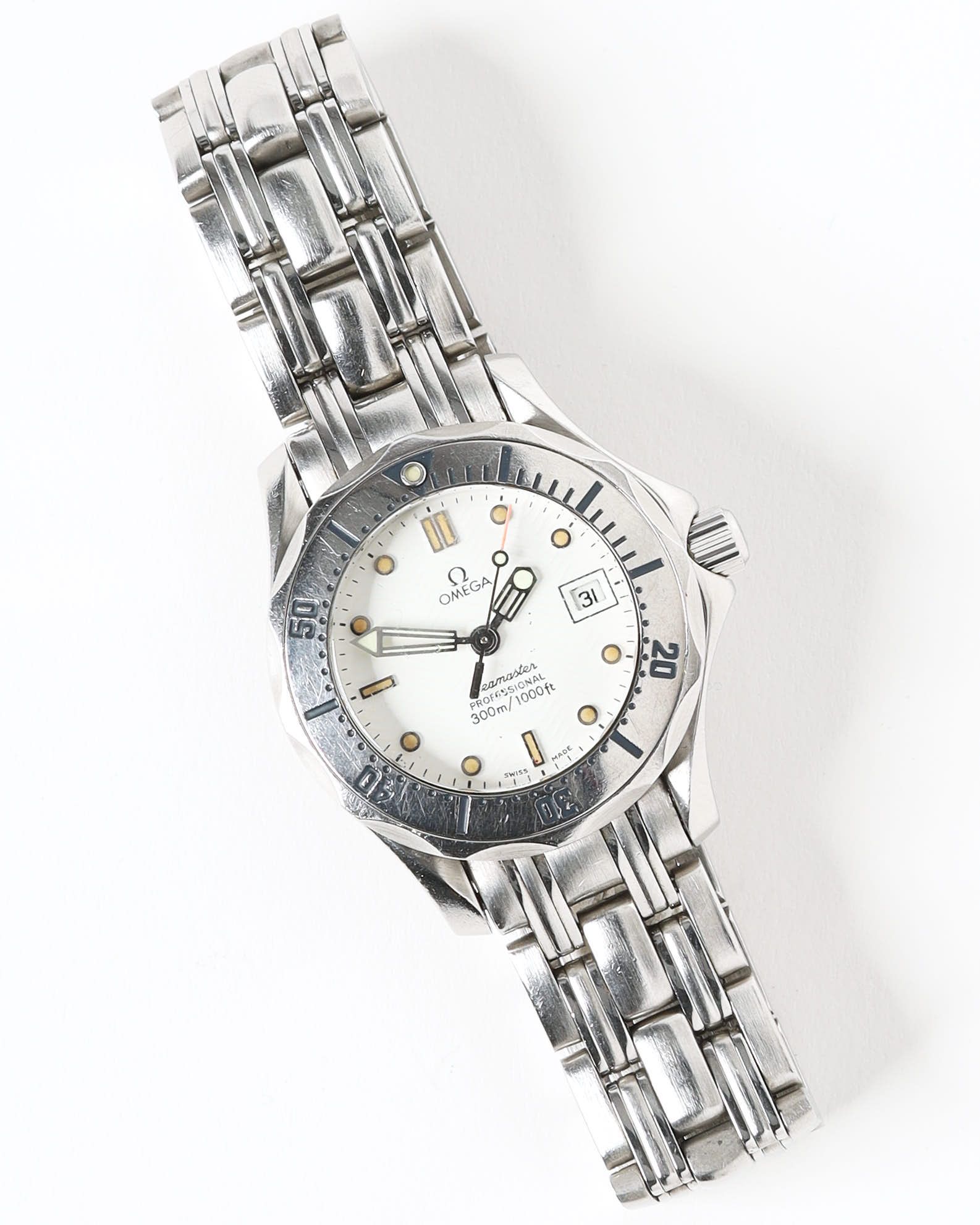 Omega Lady-seamaster Professional 300m 29mm Ref 2582.20 Certificate Watch