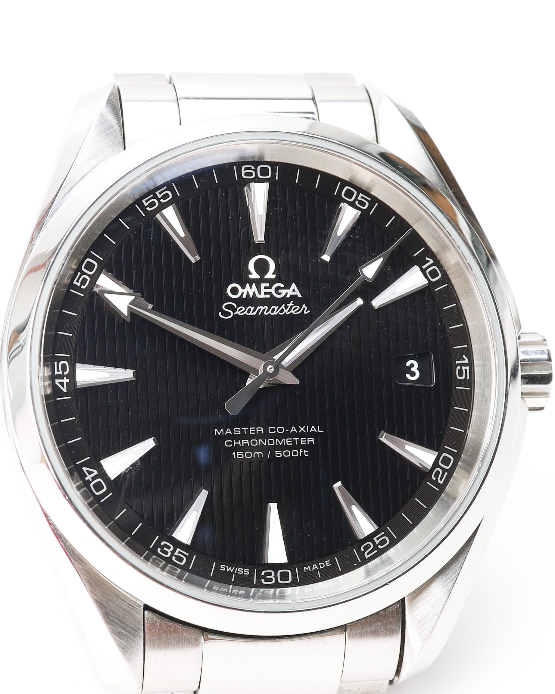 Omega Seamaster 150m Aqua Terra Master Co-axial 41,5mm Full Set Watch