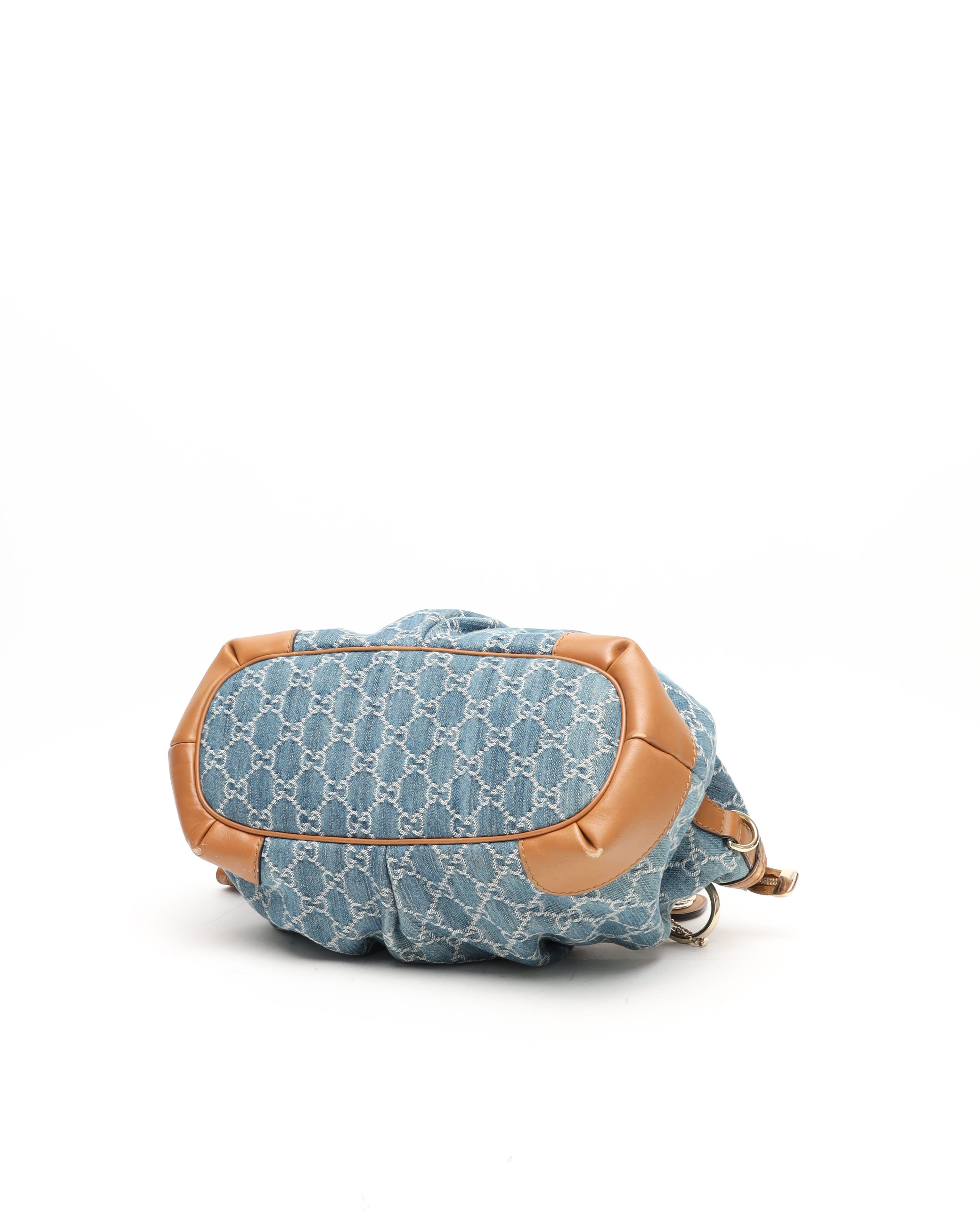 Gucci Gg Denim Sukey Bag