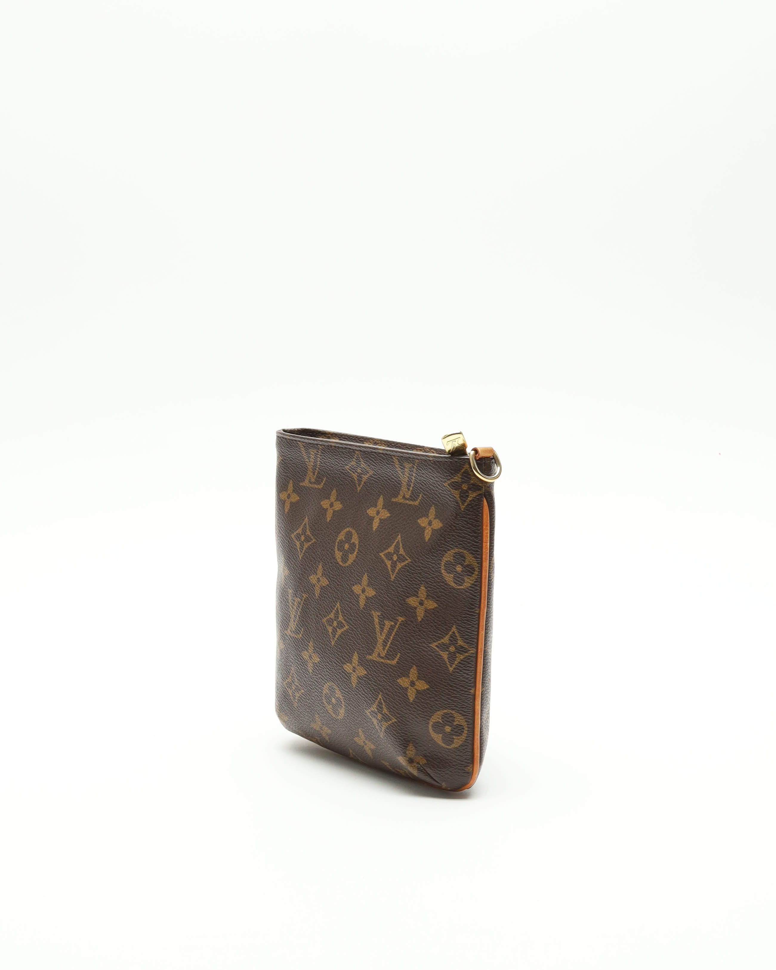 Pre-owned Louis Vuitton Monogram Partition Pochette Bag