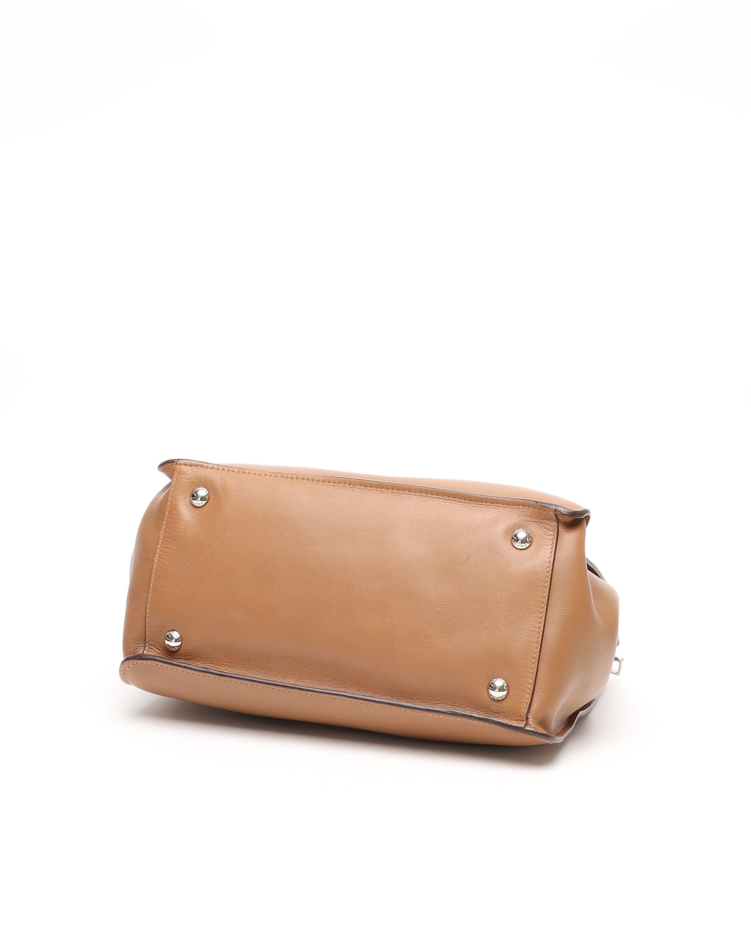 Prada Small Stitched Double-zip Galleria Tote Bag