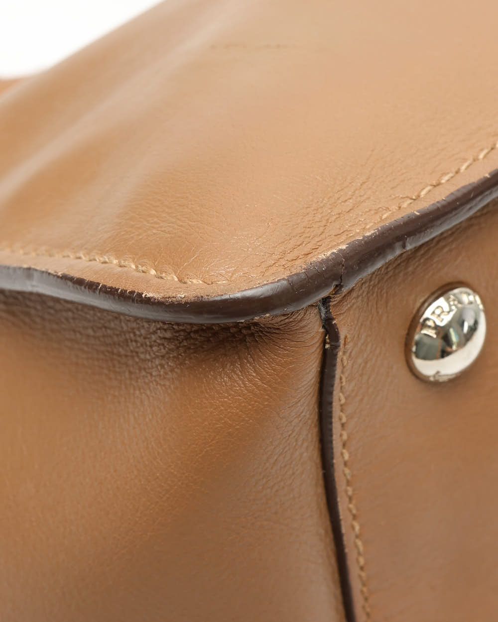 Prada Small Stitched Double-zip Galleria Tote Bag