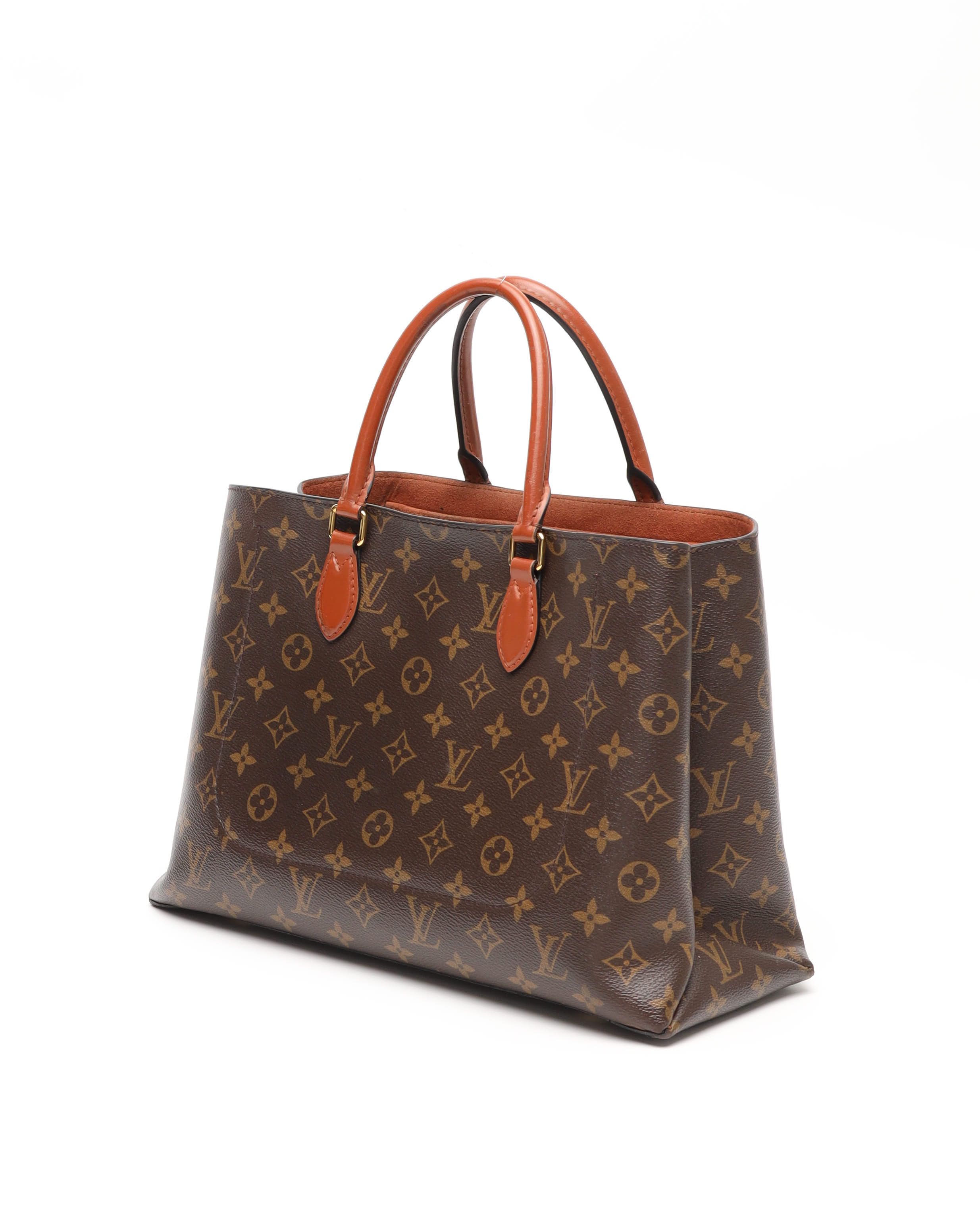 Pre-owned Louis Vuitton Monogram Flower Tote Bag
