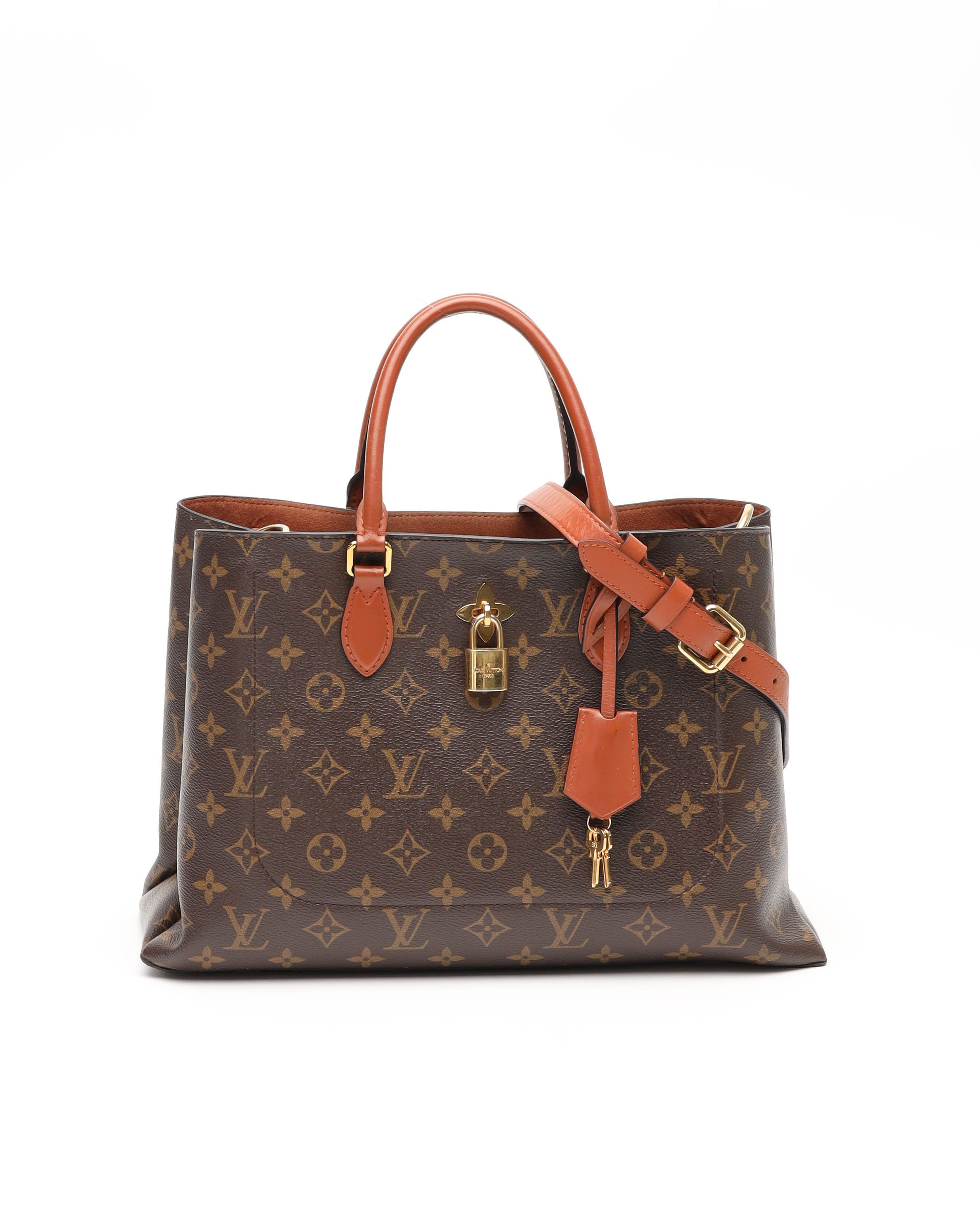Pre-owned Louis Vuitton Monogram Flower Tote Bag