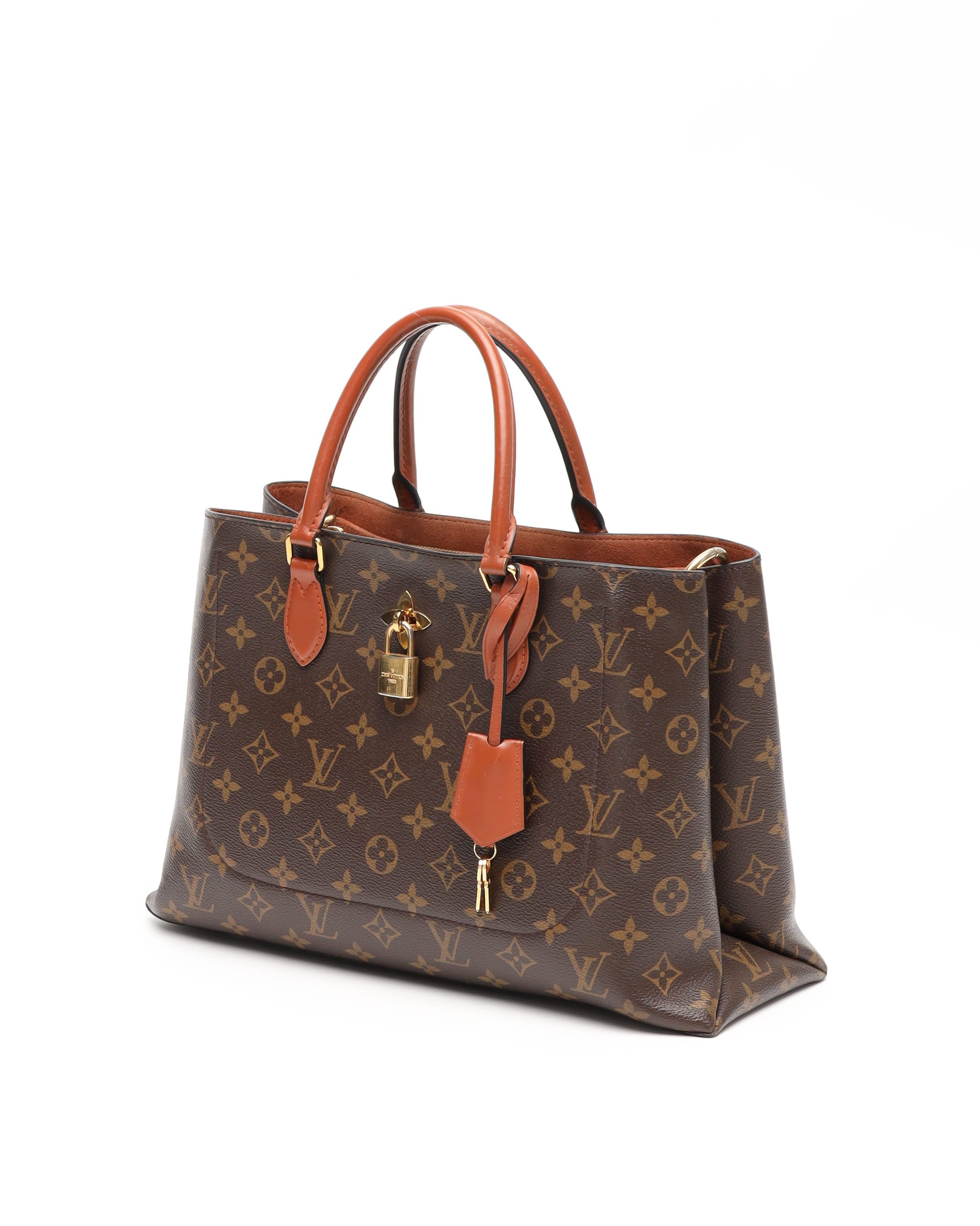 Pre-owned Louis Vuitton Monogram Flower Tote Bag