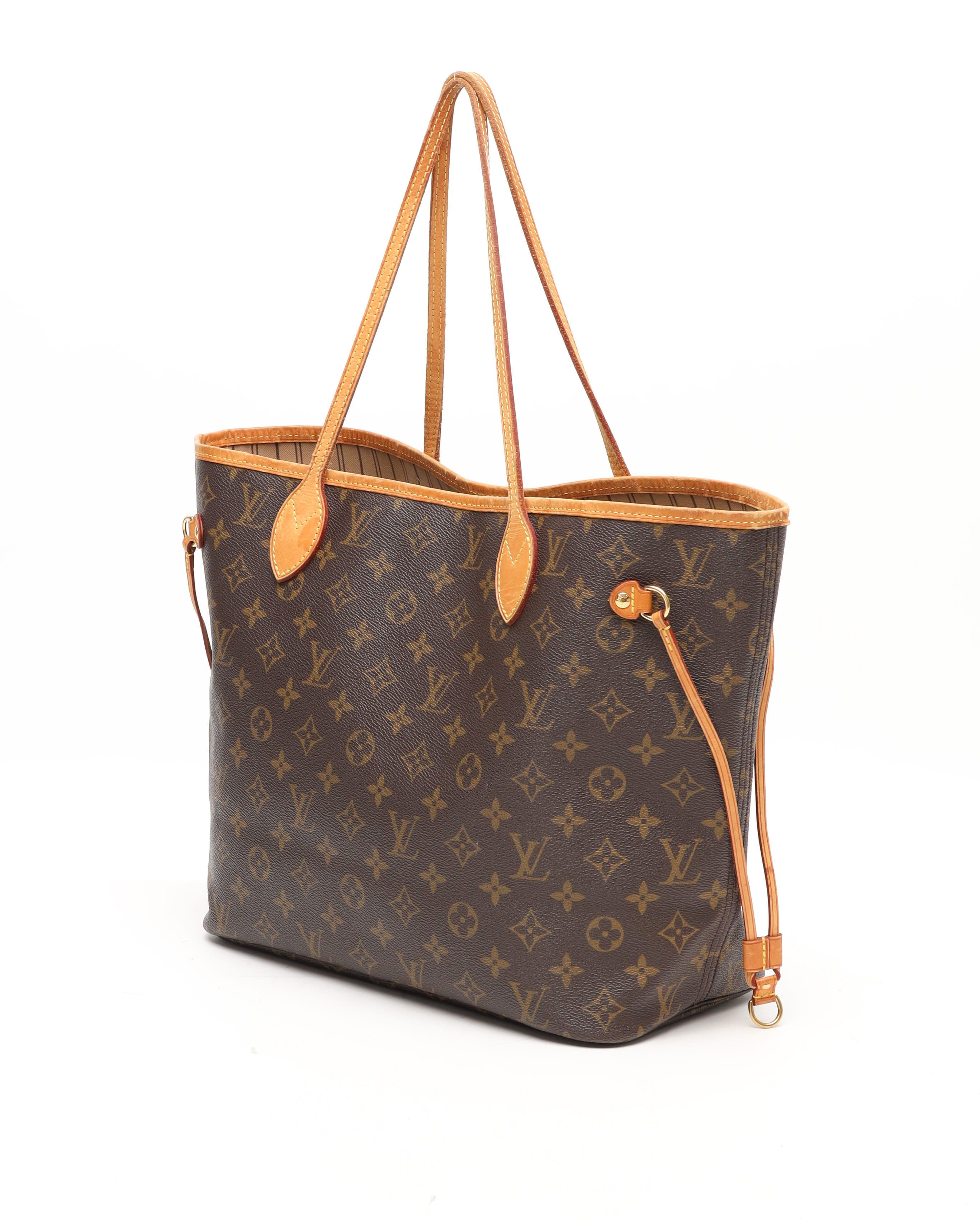 Pre-owned Louis Vuitton Monogram Neverfull Mm Tote Bag