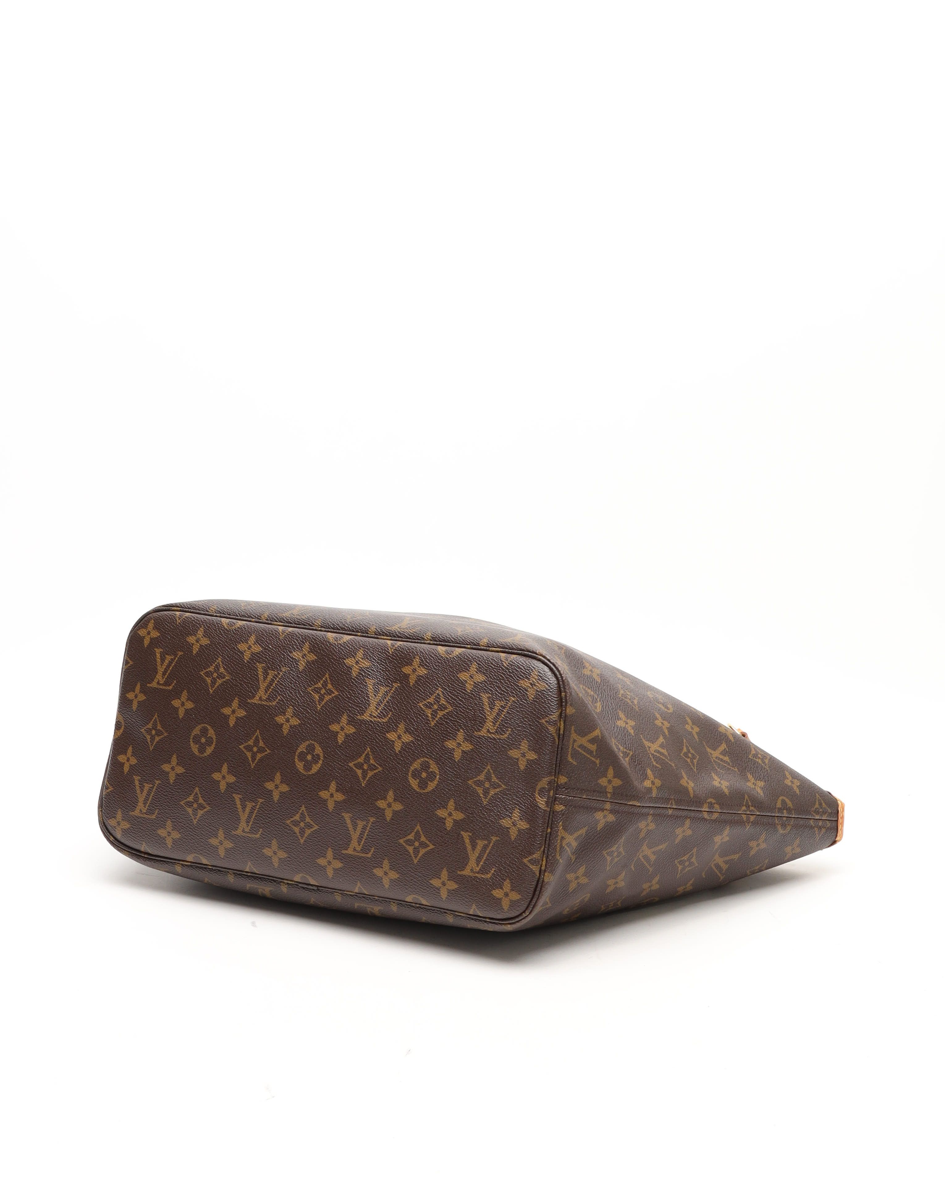Pre-owned Louis Vuitton Monogram Neverfull Mm Tote Bag