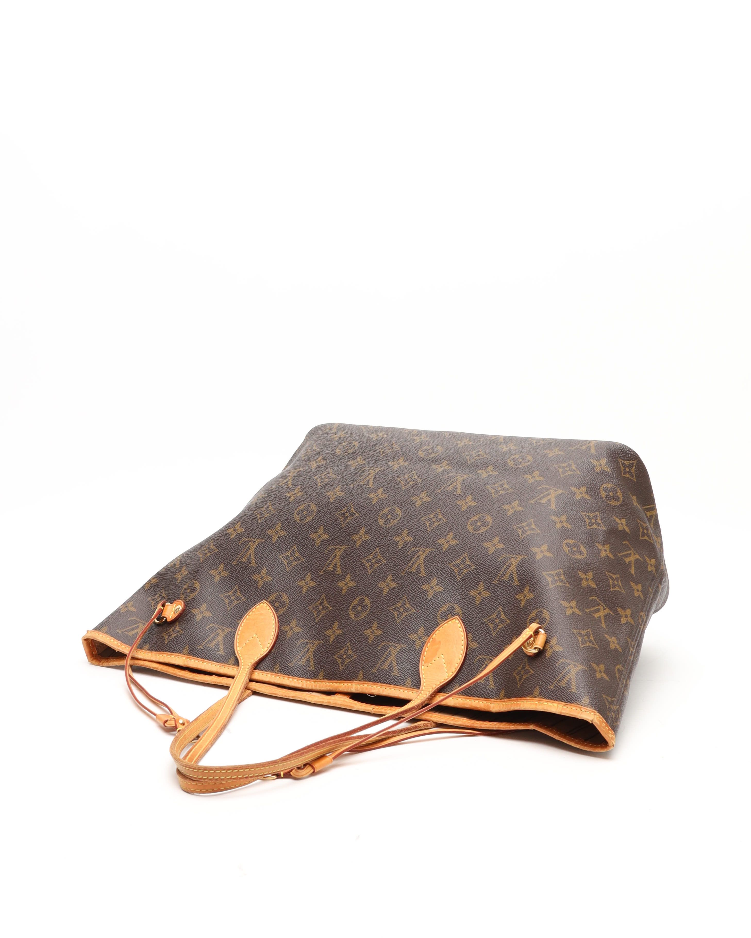 Pre-owned Louis Vuitton Monogram Neverfull Mm Tote Bag