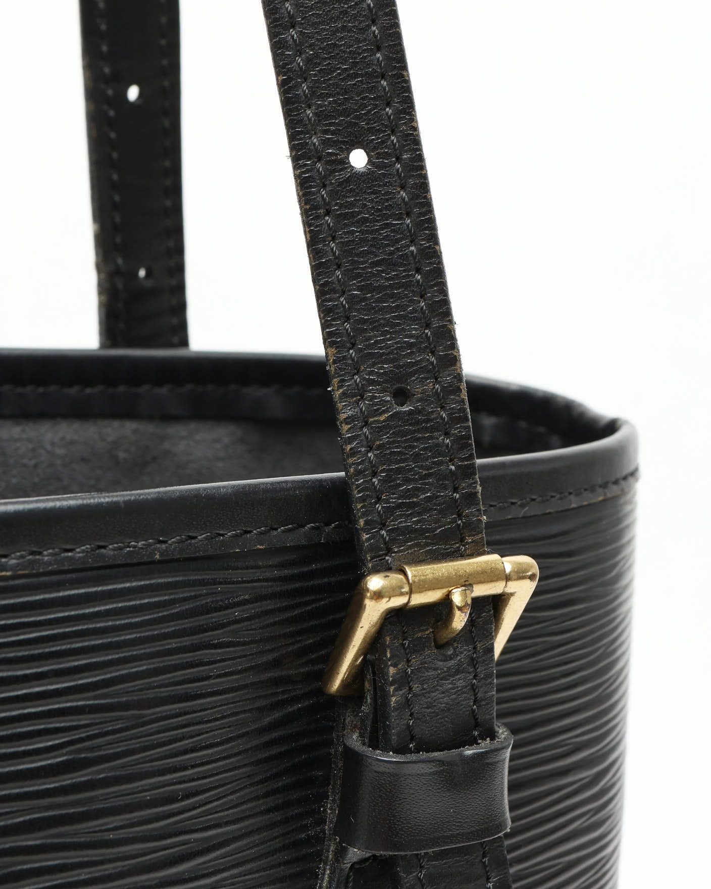 Pre-owned Louis Vuitton Epi Bucket Pm Bag