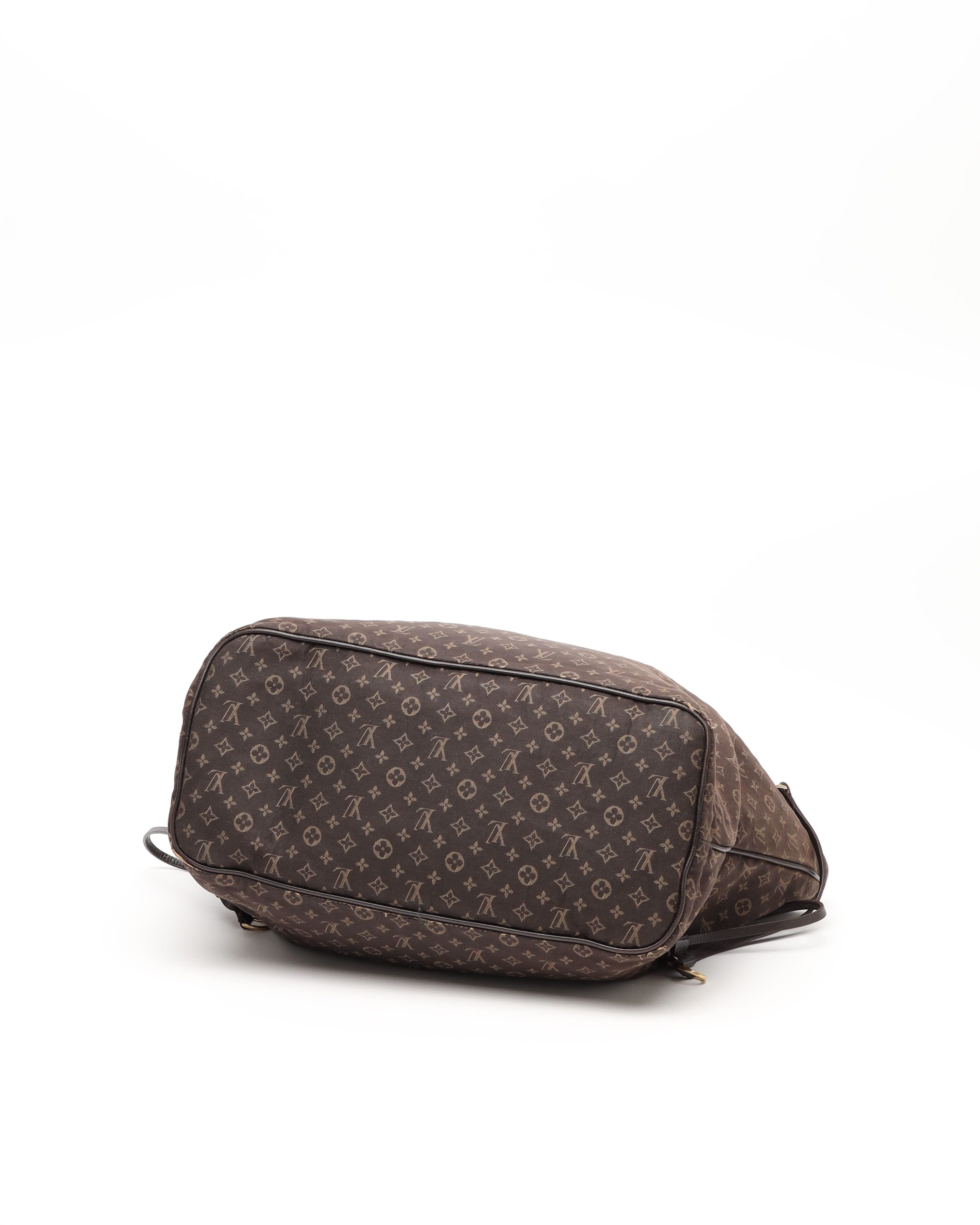 Pre-owned Louis Vuitton Neverfull Idylle Monogram Mini Lin Mm Tote Bag