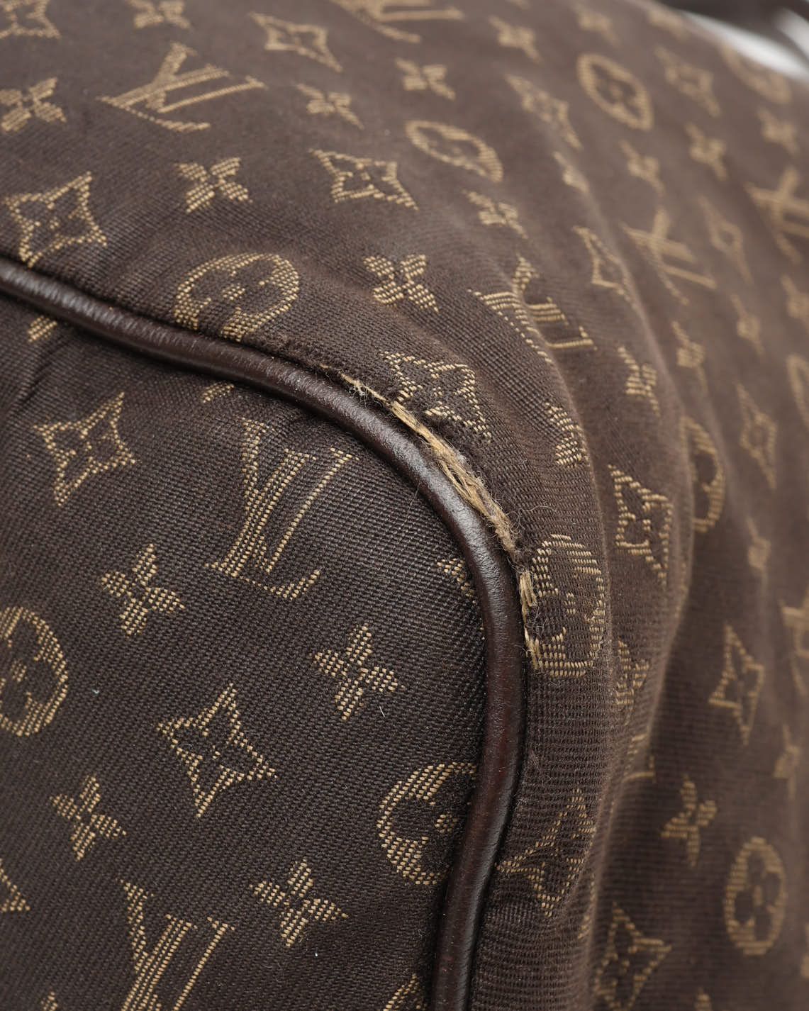 Pre-owned Louis Vuitton Neverfull Idylle Monogram Mini Lin Mm Tote Bag