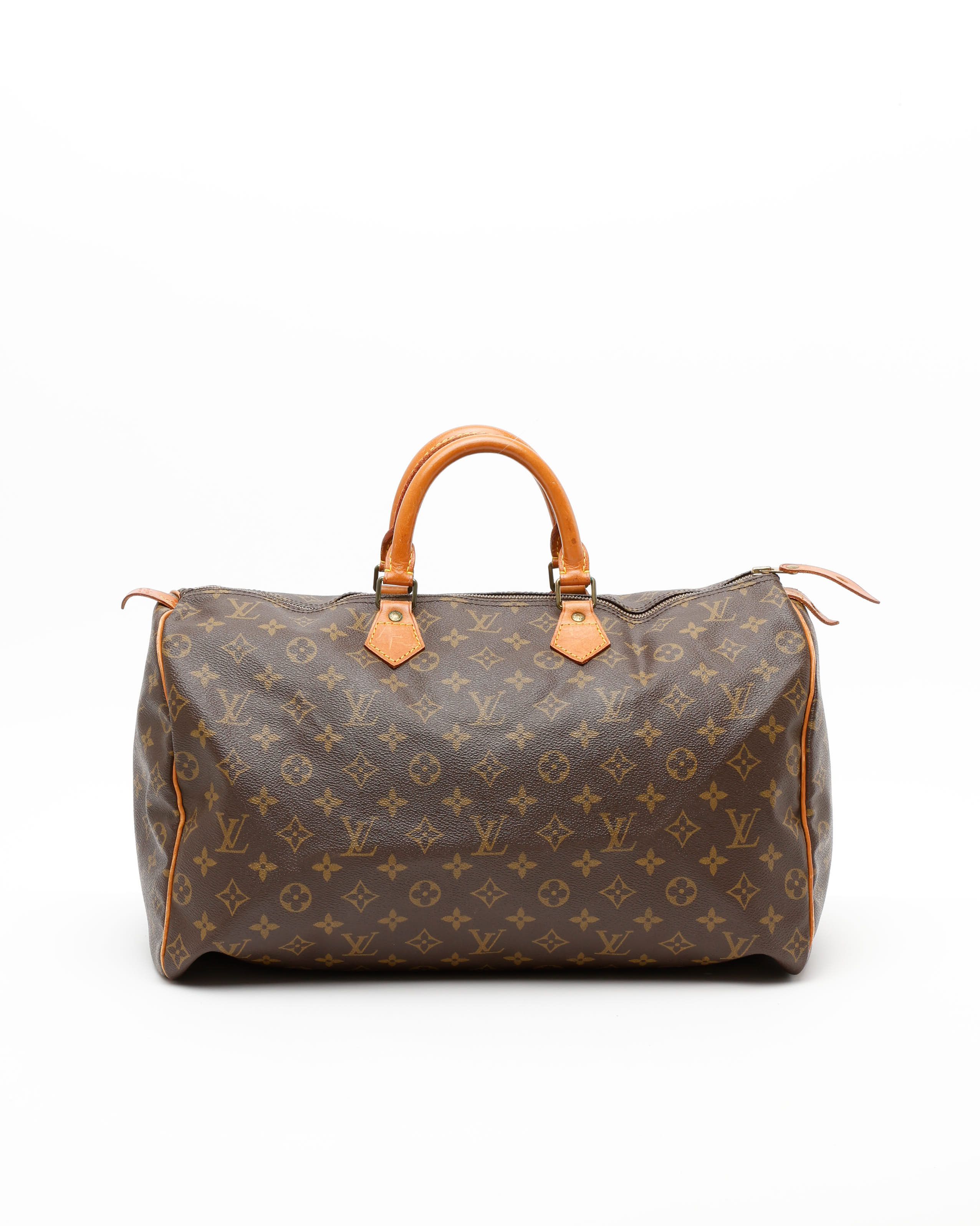 Pre-owned Louis Vuitton Monogram Speedy 40 Bag
