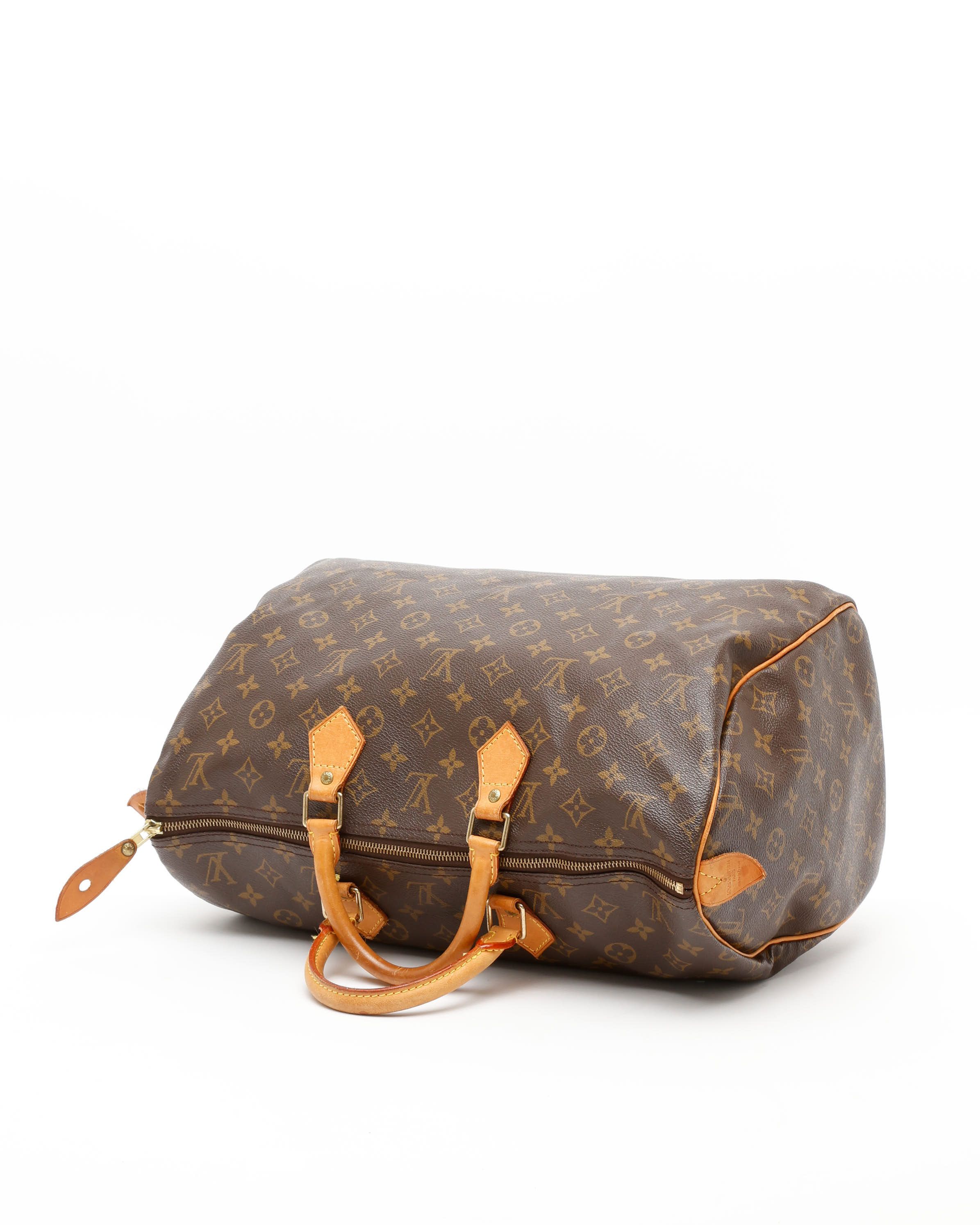 Pre-owned Louis Vuitton Monogram Speedy 40 Bag
